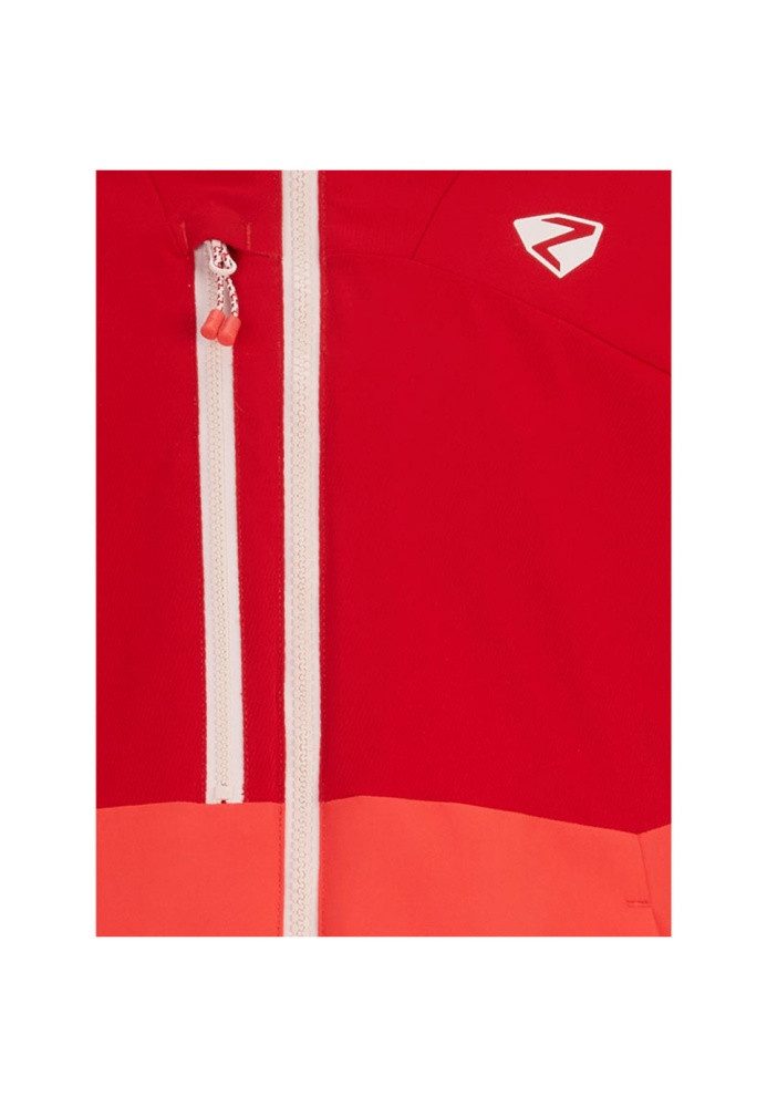 Ziener Skijacke Ziener Mädchen ABILA Skijacke 247909 red salsa