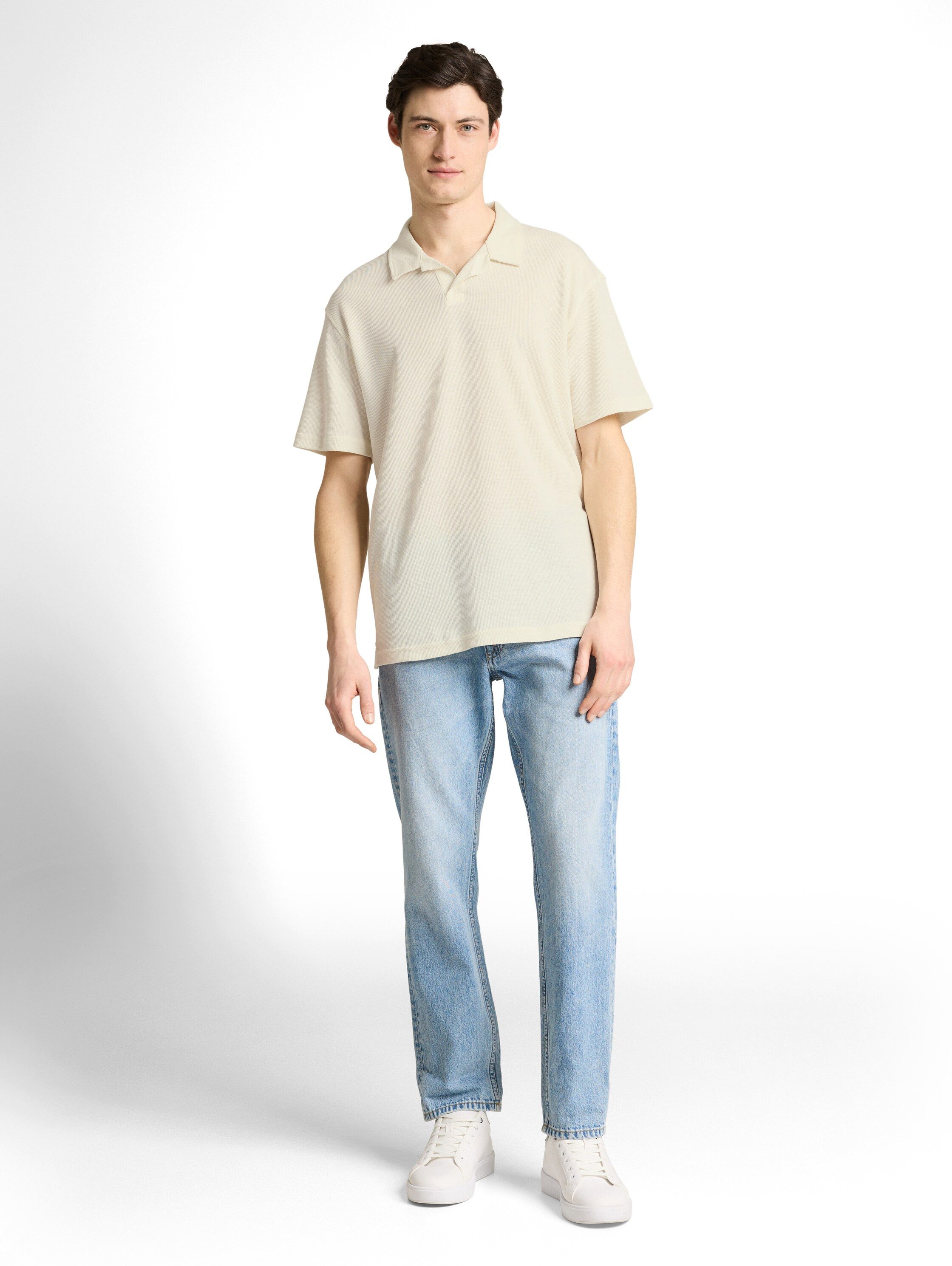 TOM TAILOR Denim Poloshirt mit Polo Kragen – Bild 4 von 5