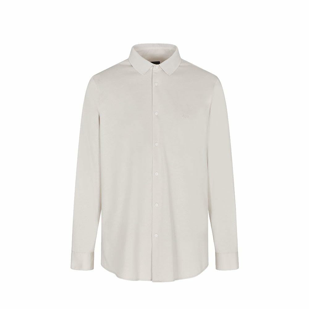 ARMANI EXCHANGE Langarmshirt Knopfleiste Langarmshirt für Damen (1-tlg., keine Angabe)