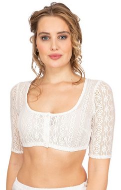 MarJo Dirndlbluse Dirndlbluse GANINA-CANIDA offwhite