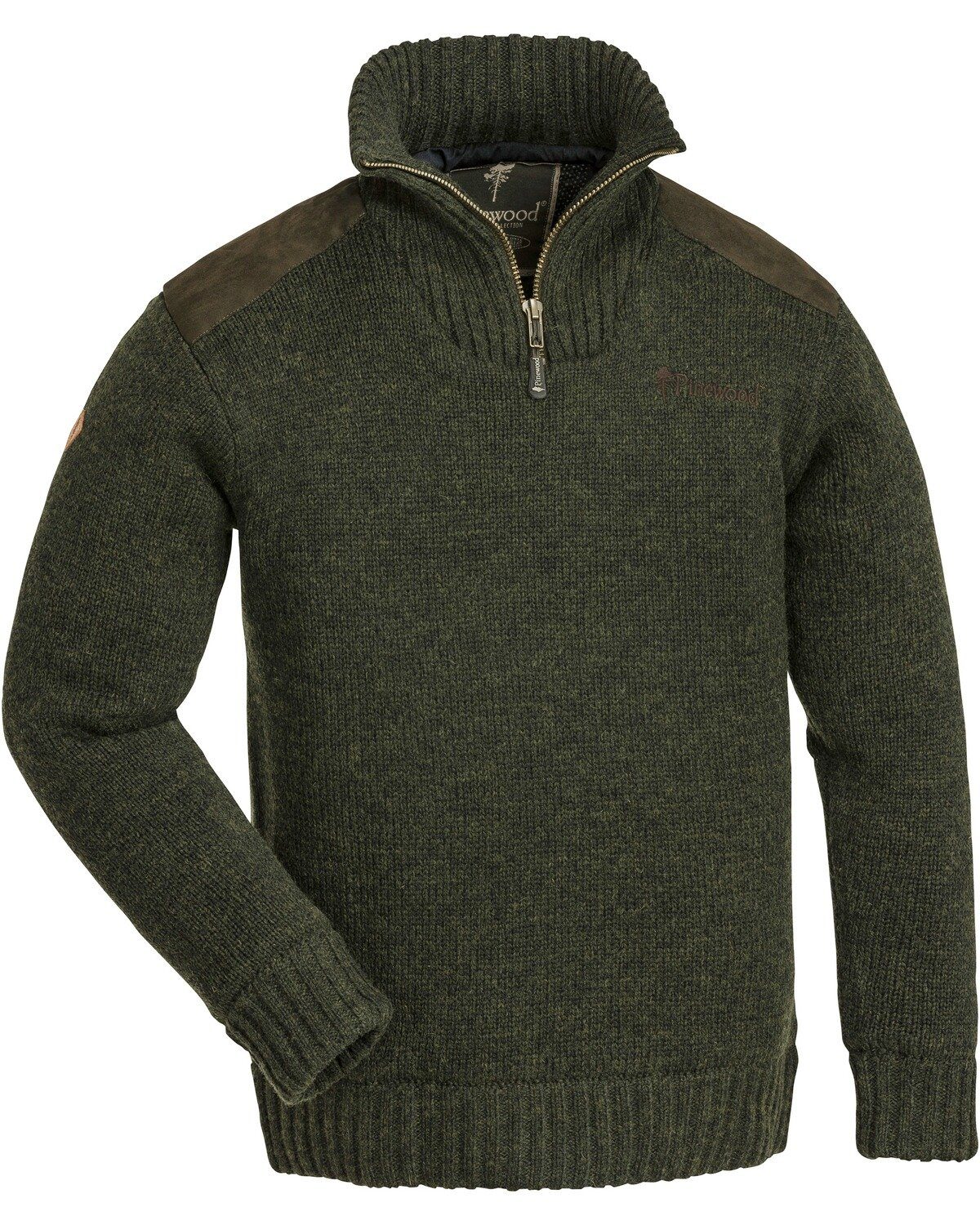 Pinewood New Stormy Troyer, Pullover Uomo, Melange Marrone, 4XL