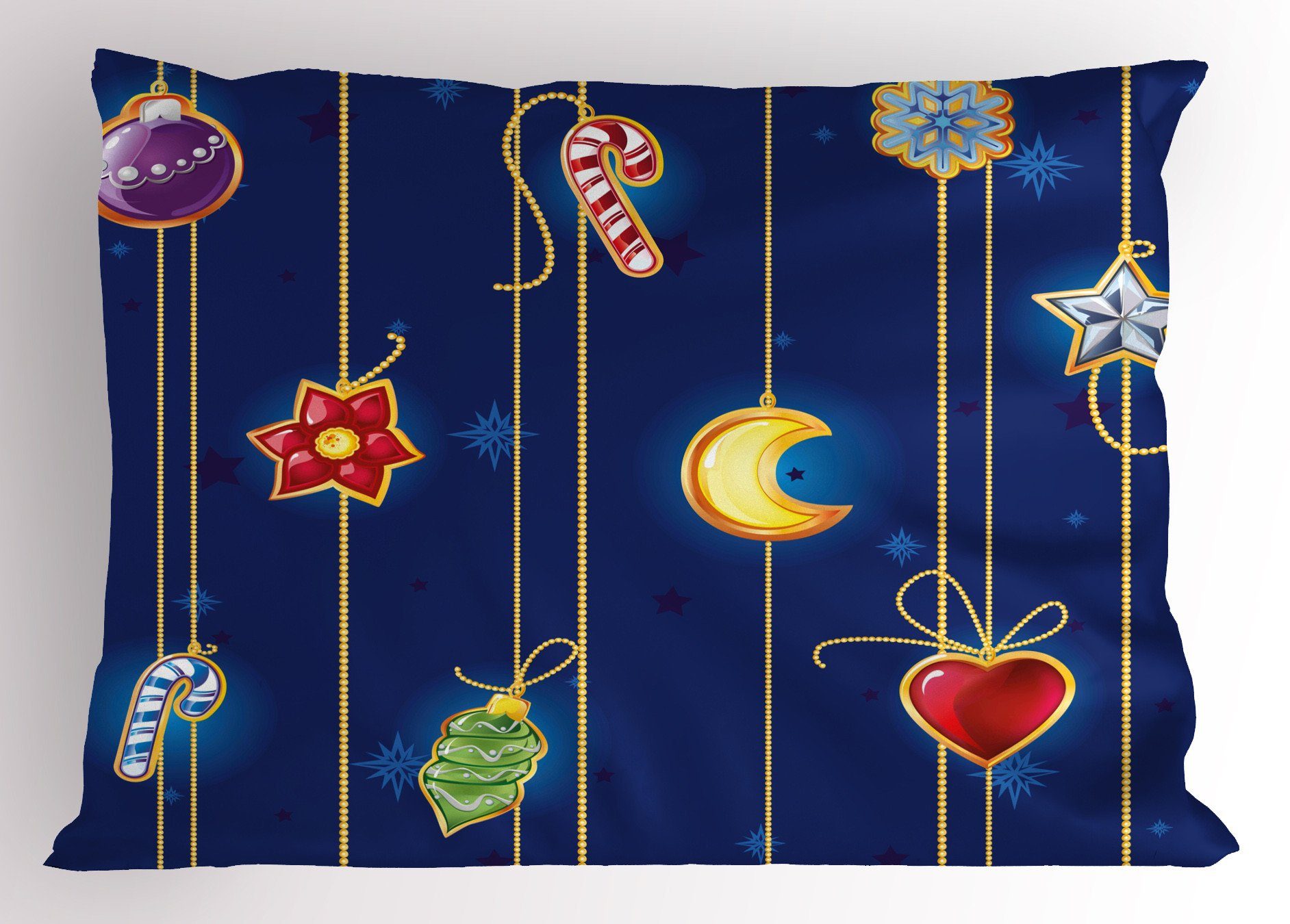 Kissenbezüge Dekorativer (1 King Stück), Objekte Abakuhaus Weihnachten Kissenbezug, Standard Weihnachten Gedruckter Size Kunst
