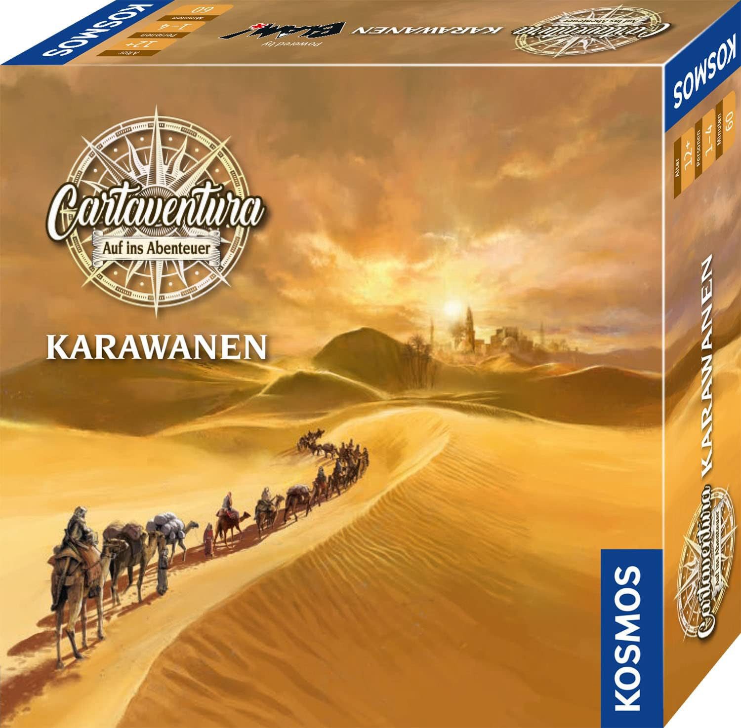 Kosmos Spiel KOSMOS 683627 - Cartaventura - Karawanen
