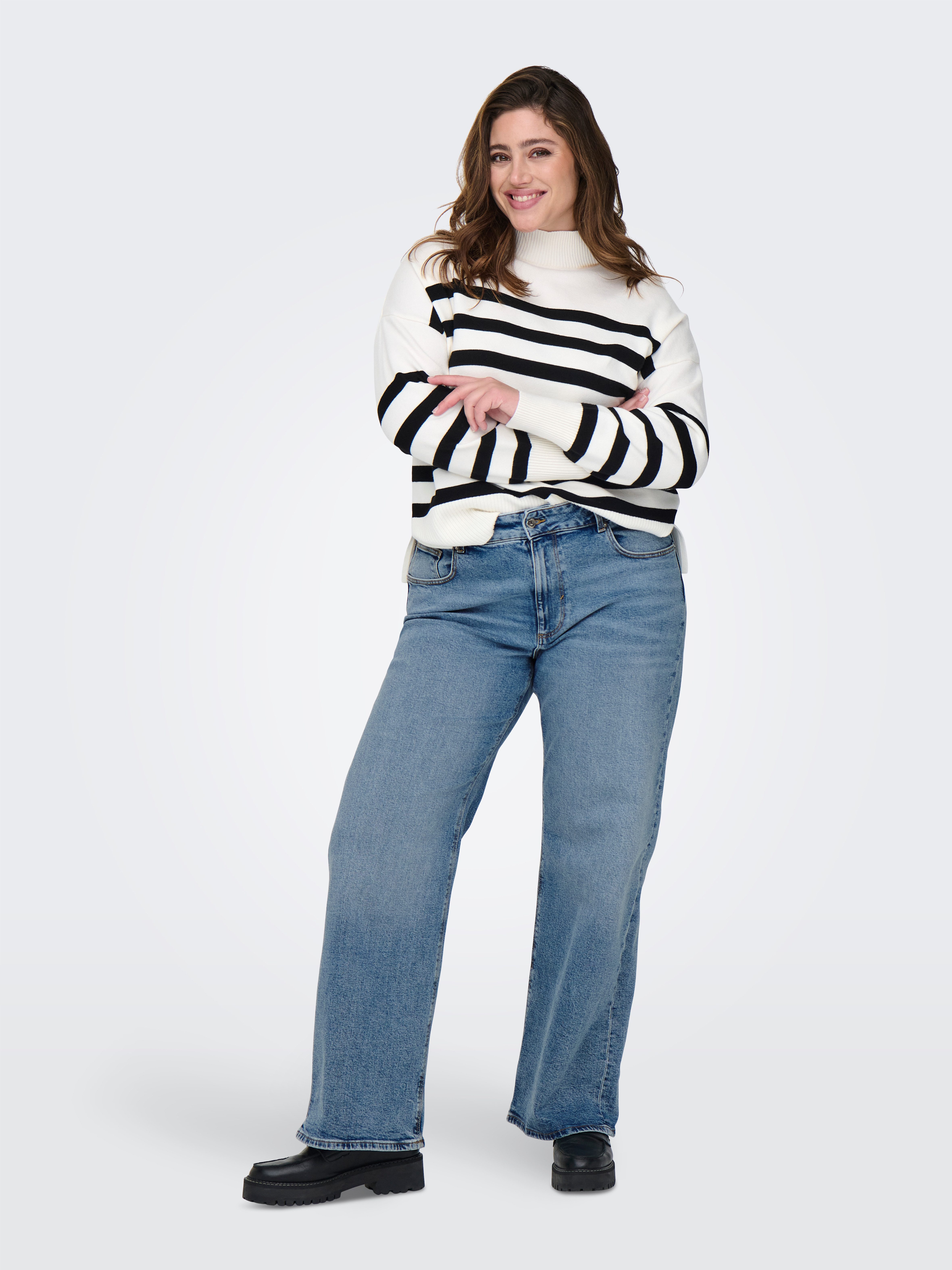 ONLY CARMAKOMA High-waist-Jeans CARJUICY HW WIDE günstig online kaufen