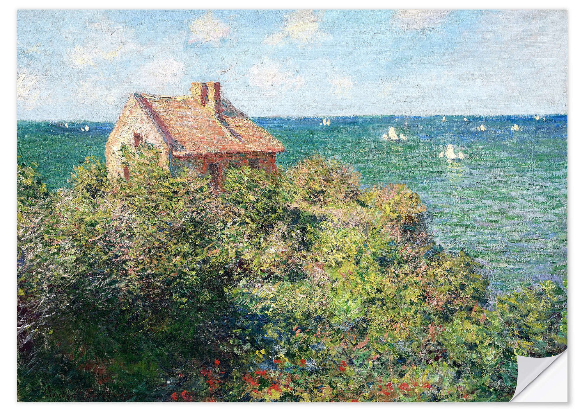 Wandfolie Claude Monet