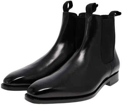 FB Fashion Boots MARCUS Schwarz Stiefelette Rahmengenähter Herren Chelsea Boot