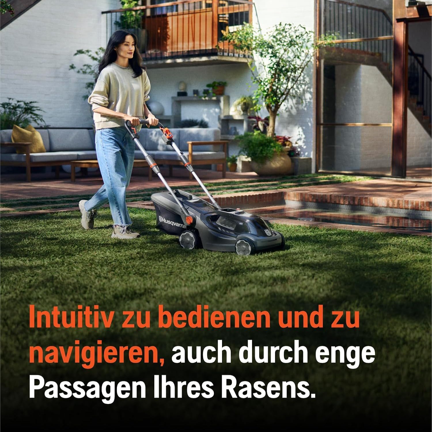 Husqvarna Akkurasenmäher Aspire LC34-P4A, für 500 günstig online kaufen