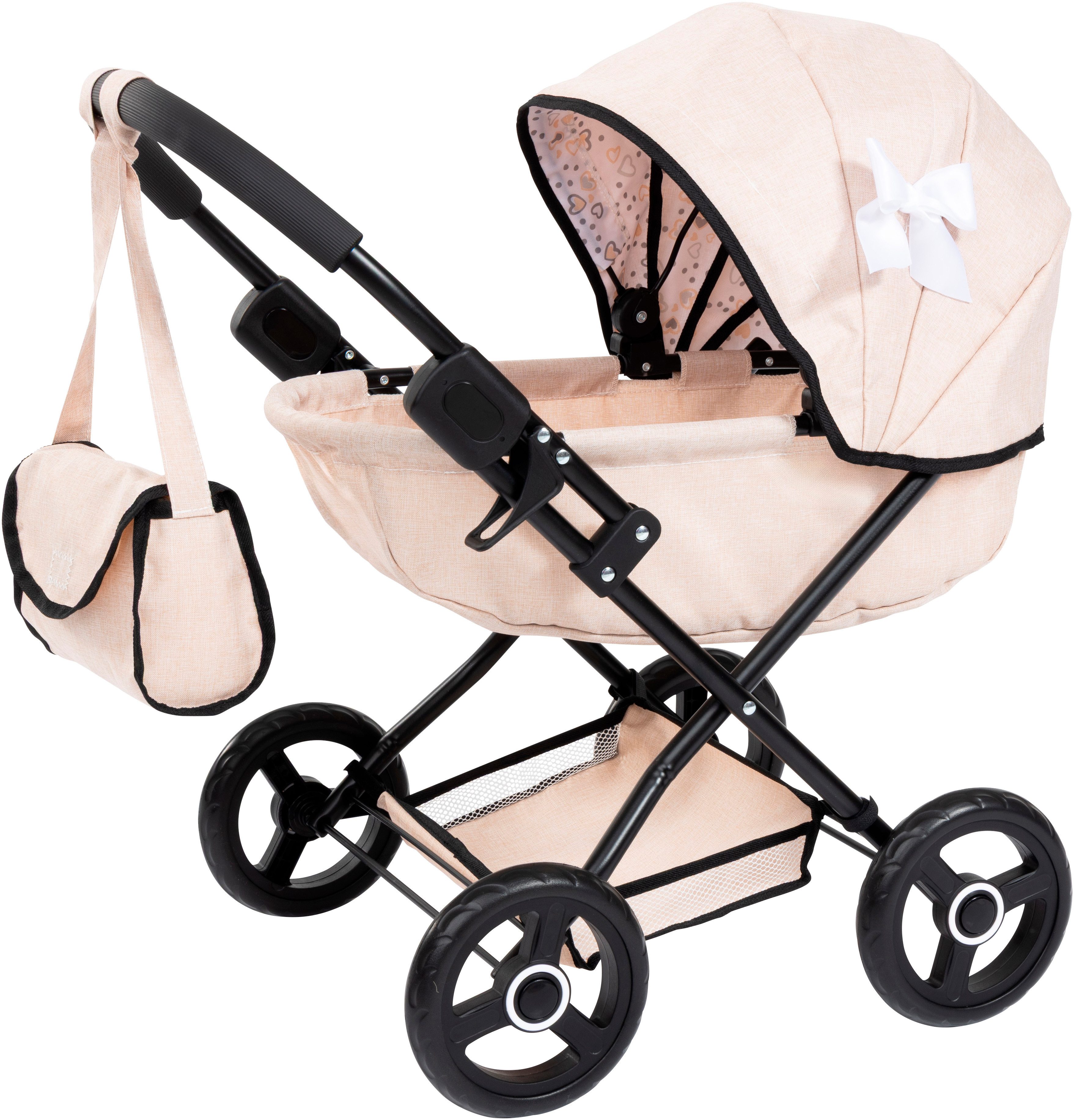Bayer Puppenwagen Cosy, mit Wickeltasche