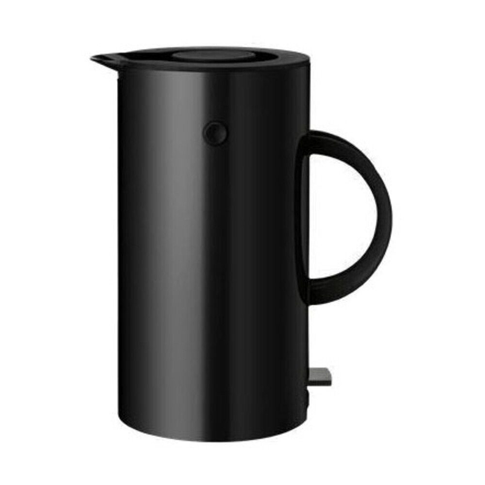 Stelton Wasserkocher Wasserkocher 1,5 l EM77 schwarz, 1.50 l, Wasserkocher, Ø13,3cm, Kunststoff, schwarz