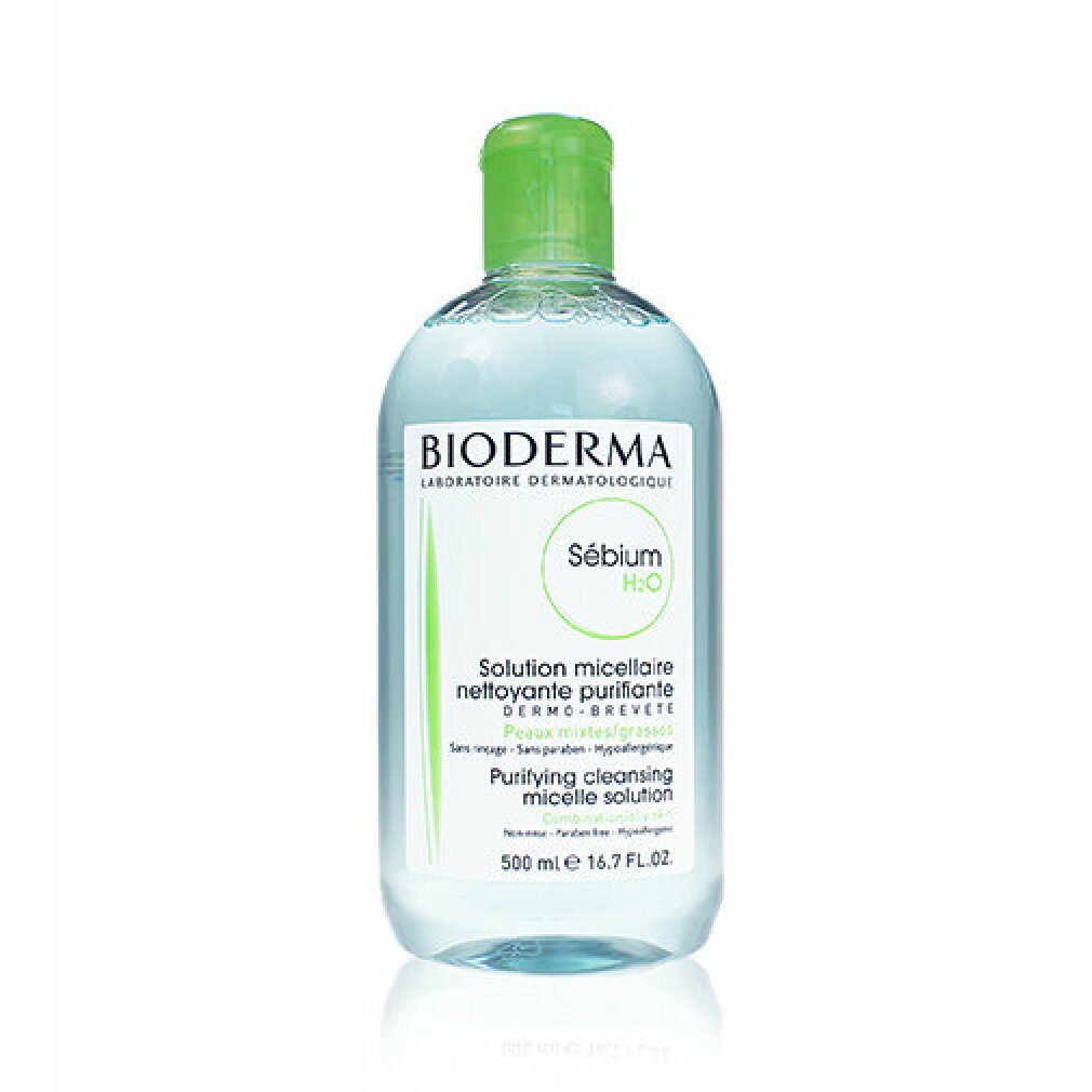 Bioderma ml Mizellen 500 Make-up-Entferner Reinigungslösung Sebium Bioderma - H2O