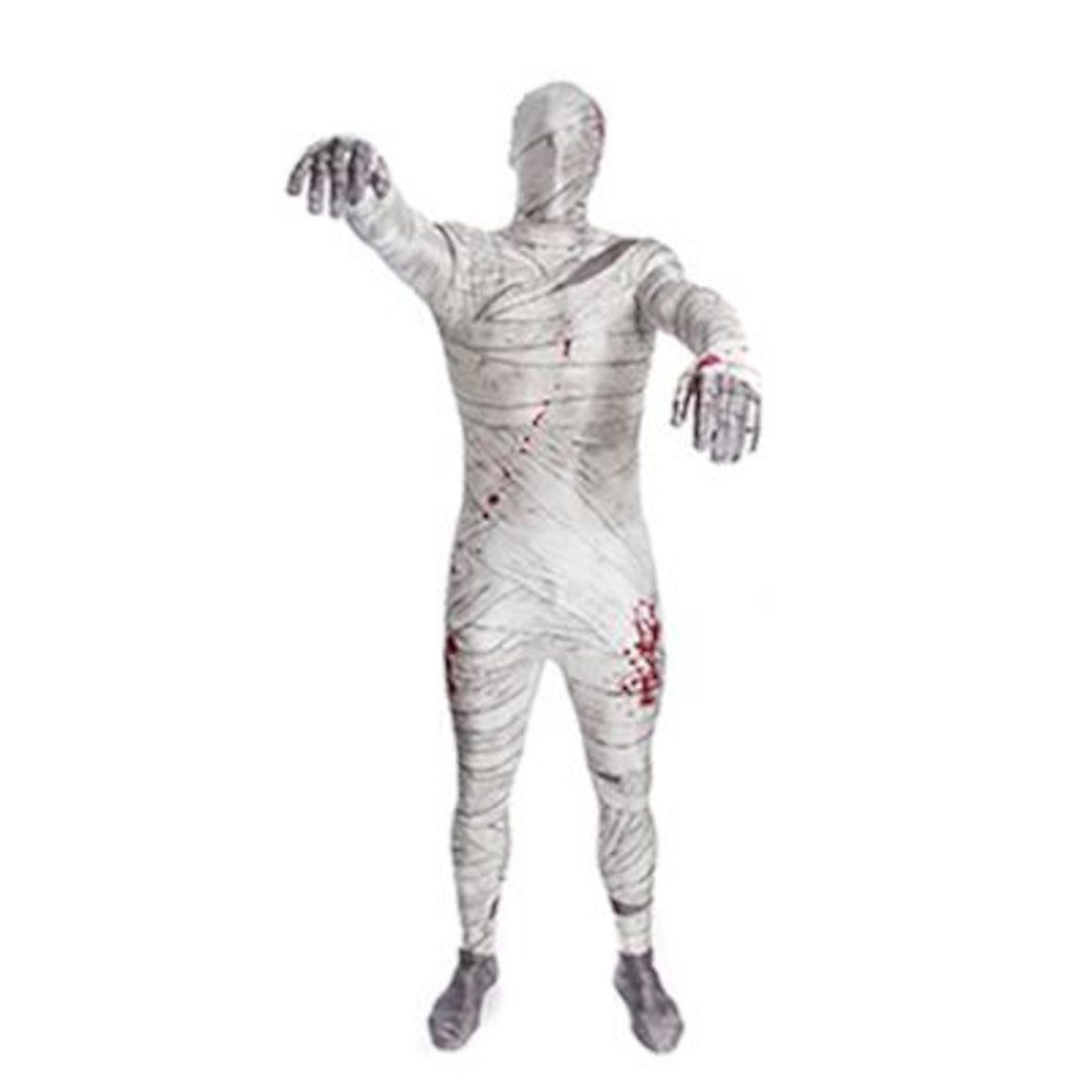 Funny Fashion Monster-Kostüm Kostüm Mumie Halloween Mumienkostüm Horror Verkleidung Karneval