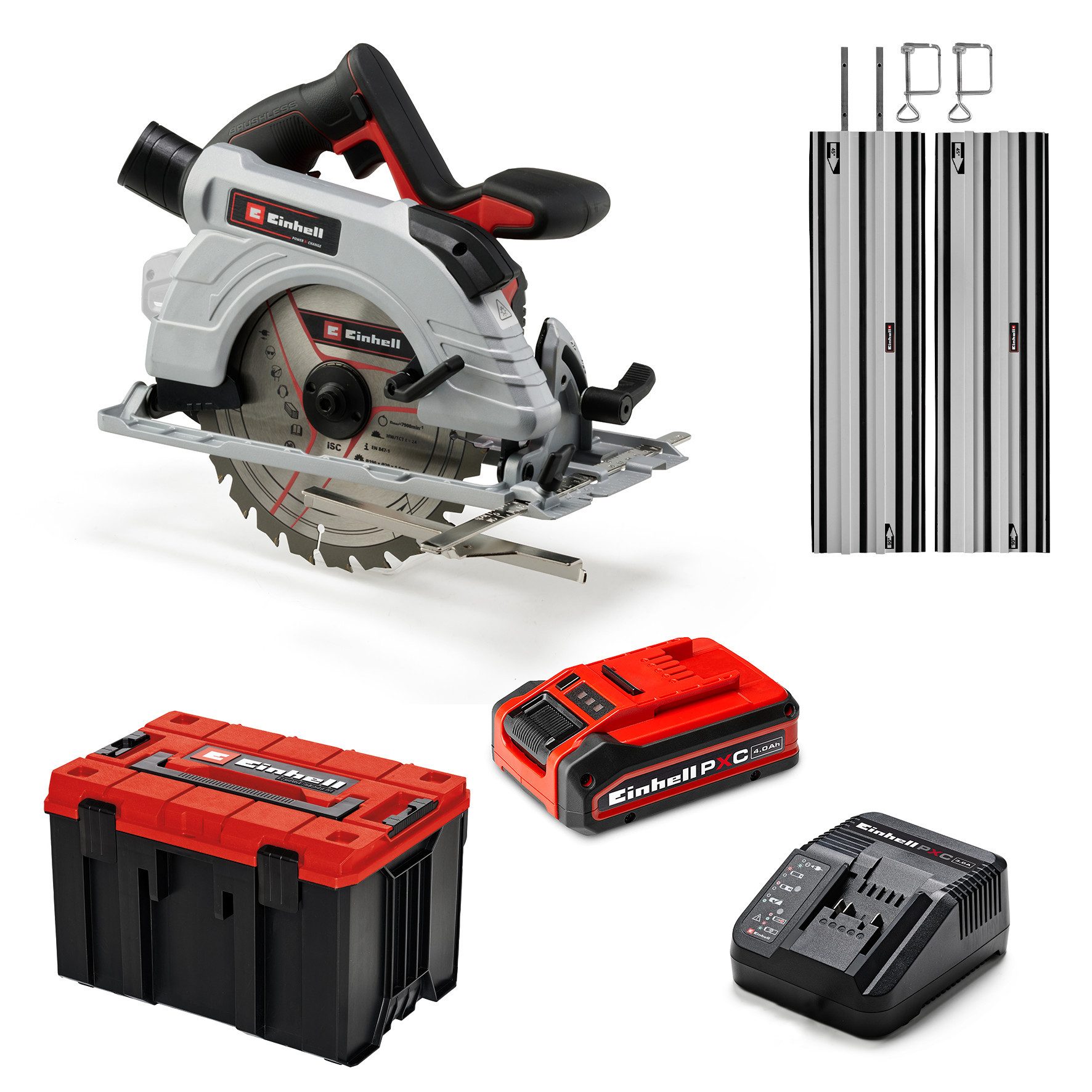 Einhell Akku-Handkreissäge TP-CS 18/190 Li BL Kit