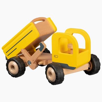 goki Spielzeug-Baumaschine Kippfahrzeug, (1-tlg), Lenkbarkeit und einfacher Kippfunktion