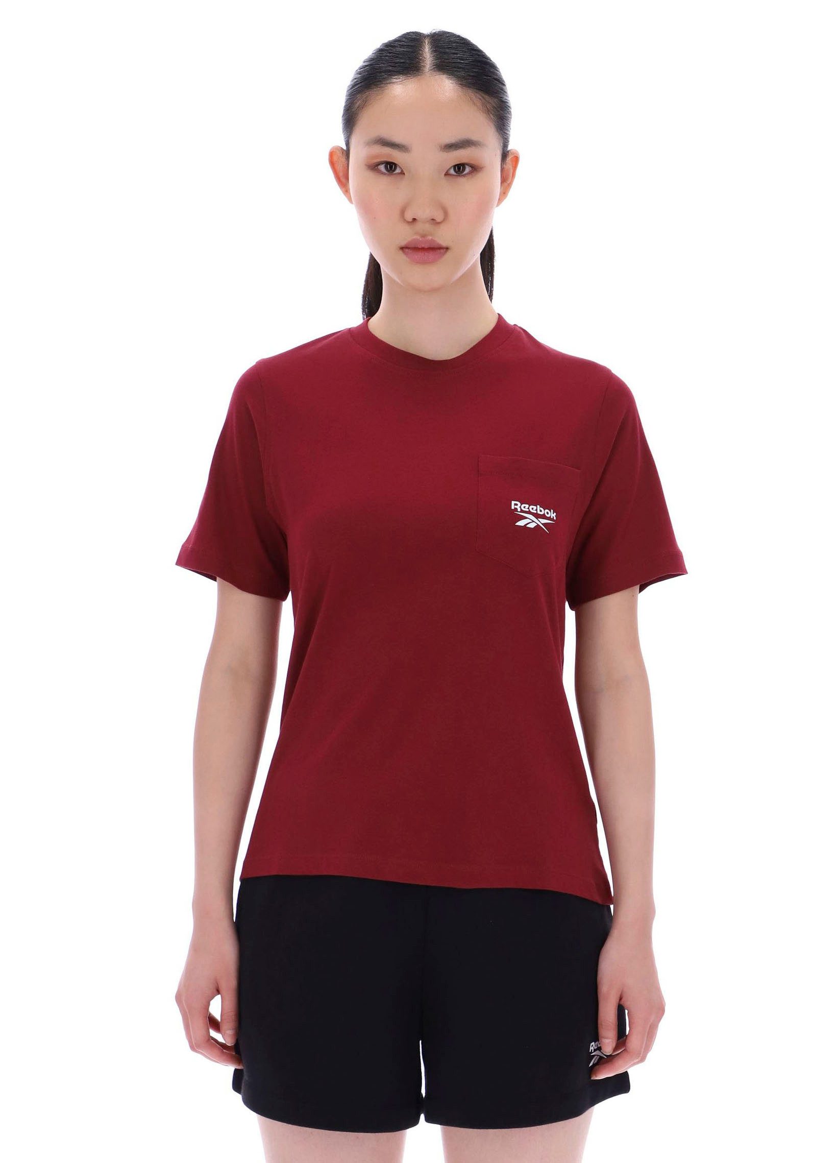 Reebok T-Shirt LEX SMALL LOGO CRW SS POCKET TEE (1-tlg) günstig online kaufen