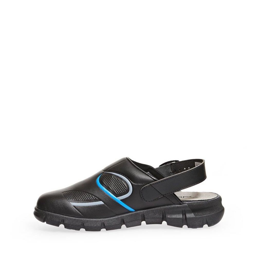Abeba Dynamic Clog – Mikrofaser OB Esd Src Berufsschuh