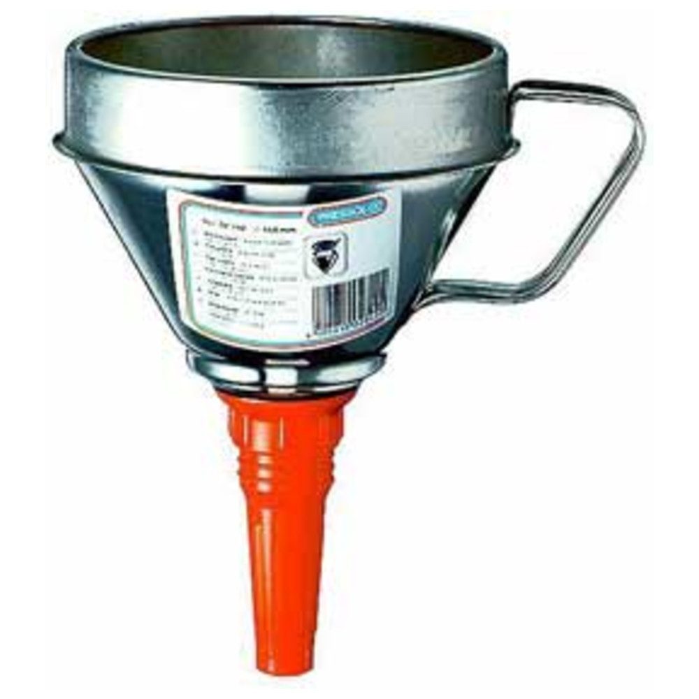 Pressol Trichter Trichter Weissblech mit Sieb