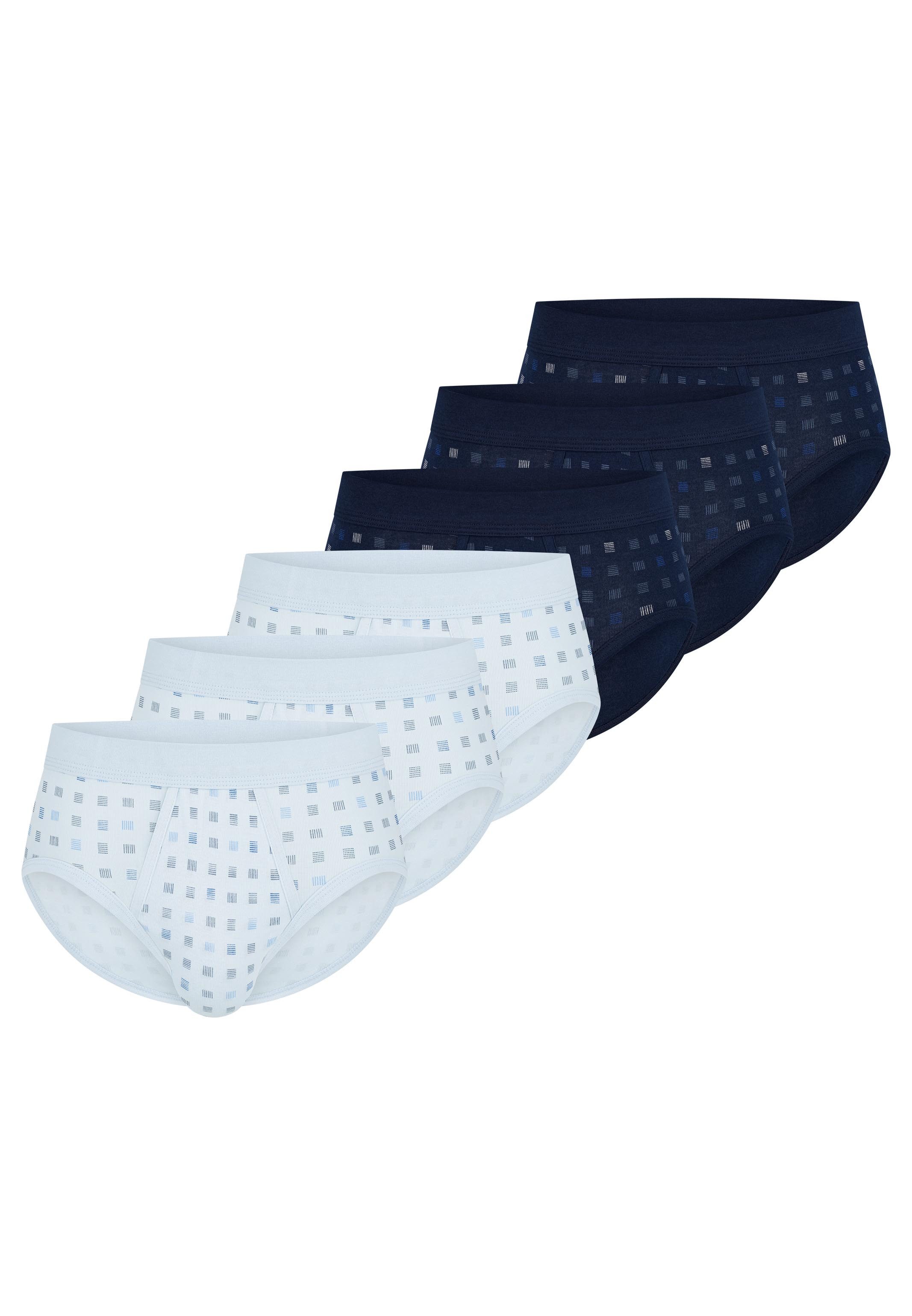 Slip 6er Pack Cotton Essentials Feinripp