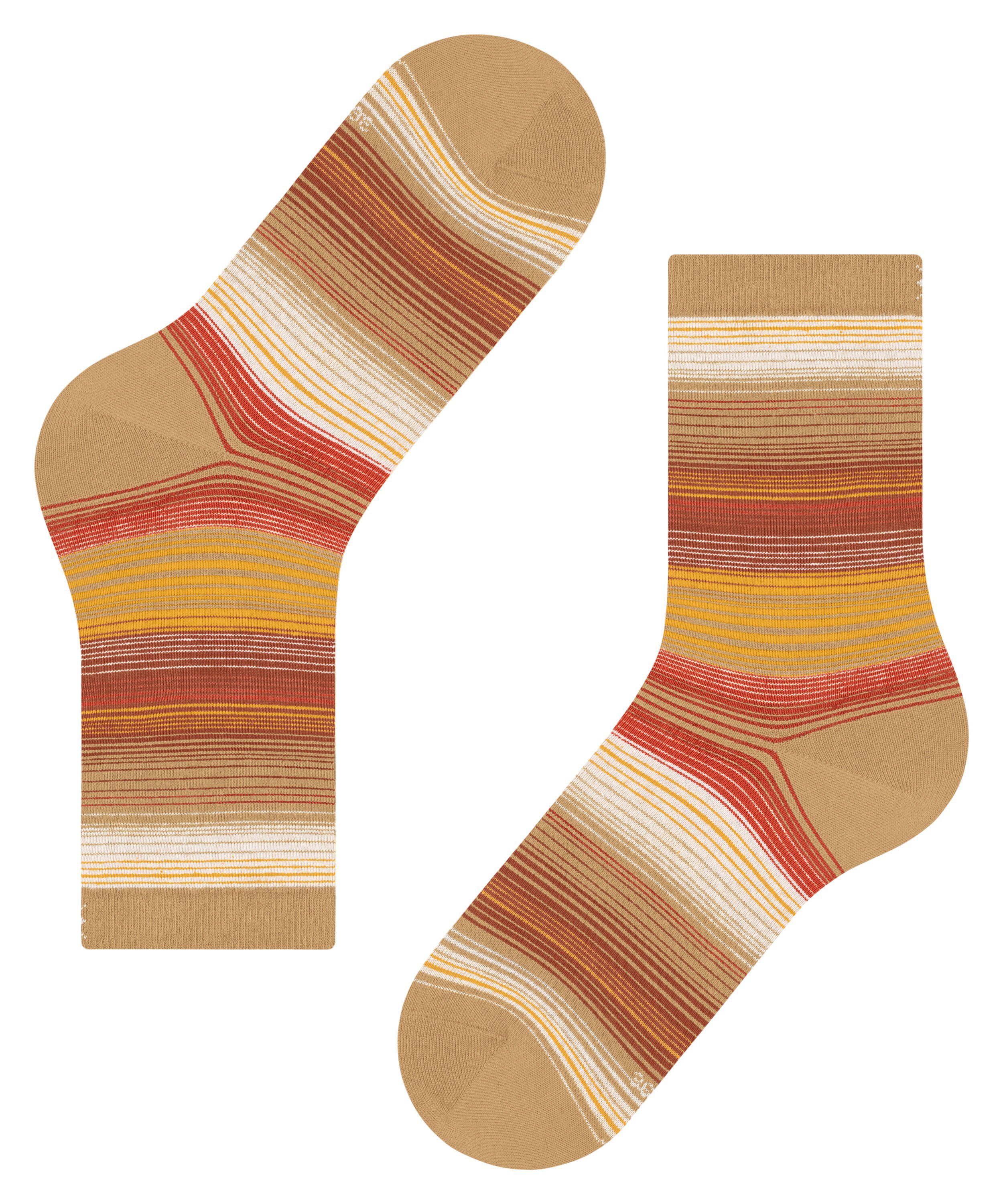 toffee (4670) Socken Stripe Burlington (1-Paar)