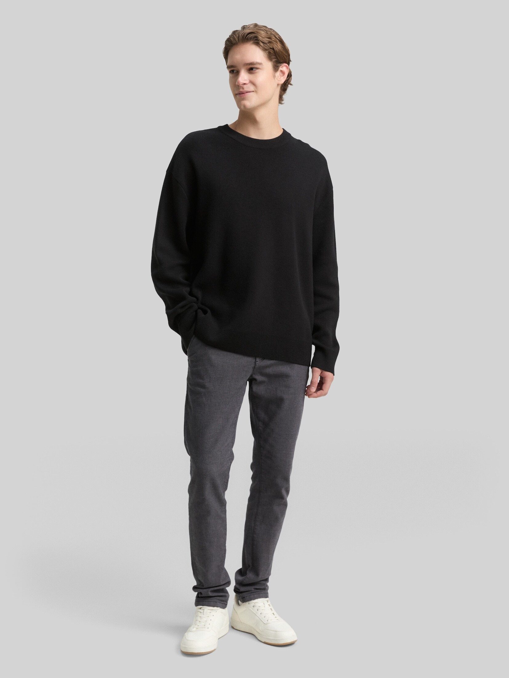TOM TAILOR Denim Chinohose Hosen & Chino Straight Chino Hose mit Gürtel