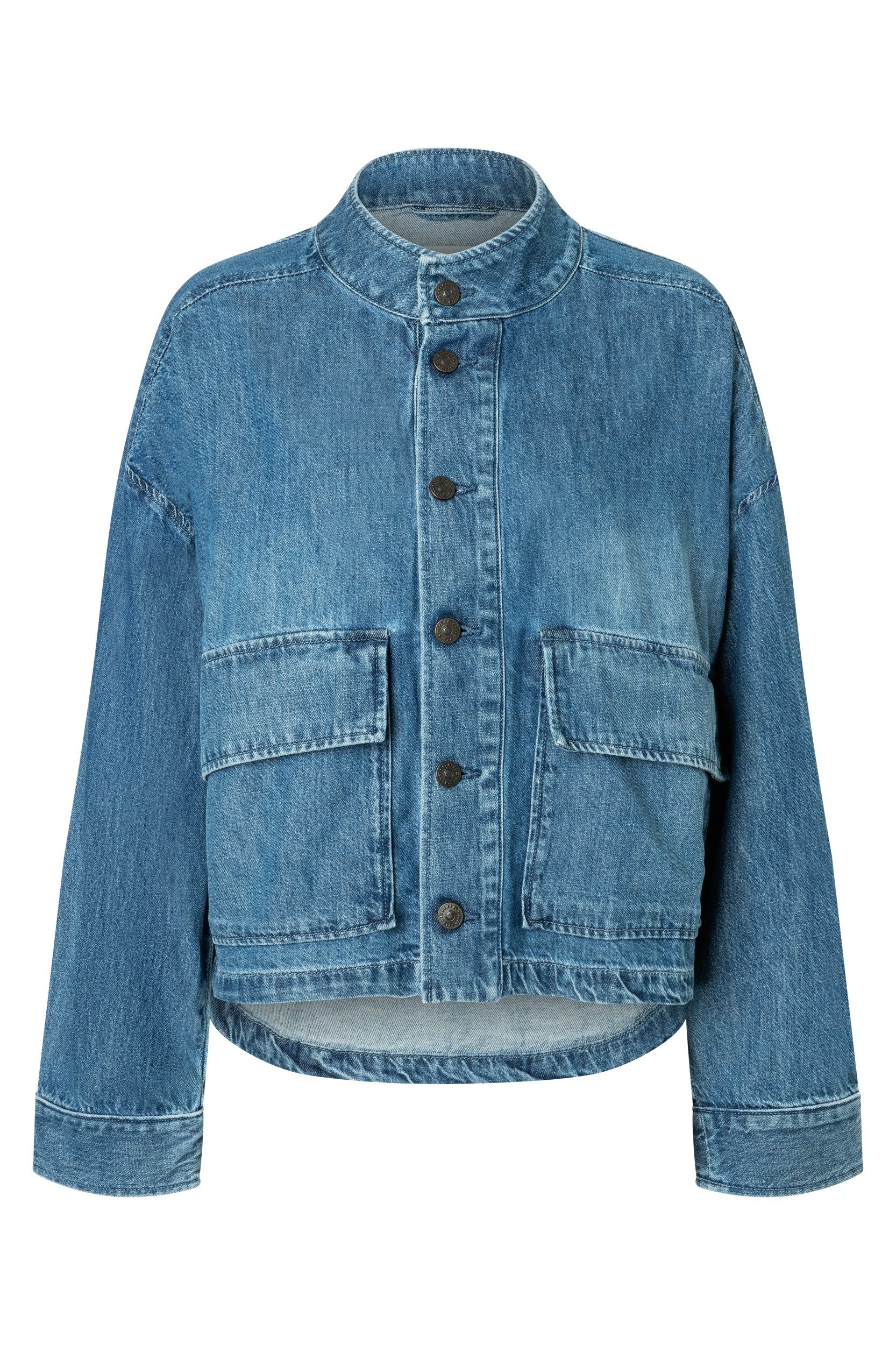 GANG Jeansjacke – Oversized Cropped Jeansjacke