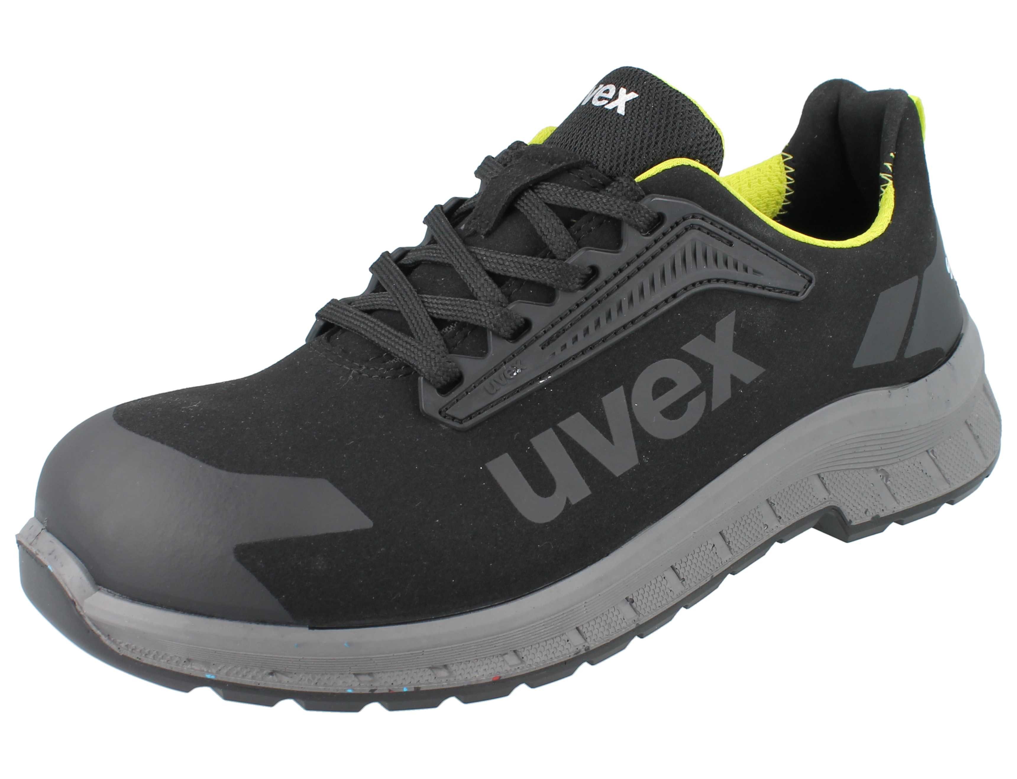 Uvex UVEX 2 trend Herren Sicherheitshalbschuhe S3S schwarz - Größe: 45 Sicherheitsschuh Wechselfußbett