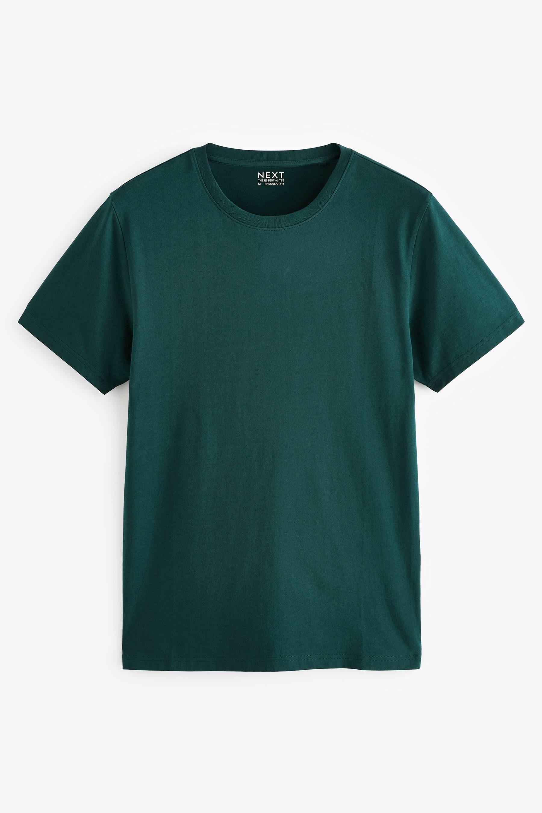 Next T-Shirt (1-tlg) Rust Brown/Green/Cobalt/Slate/Purple/Black/Amber