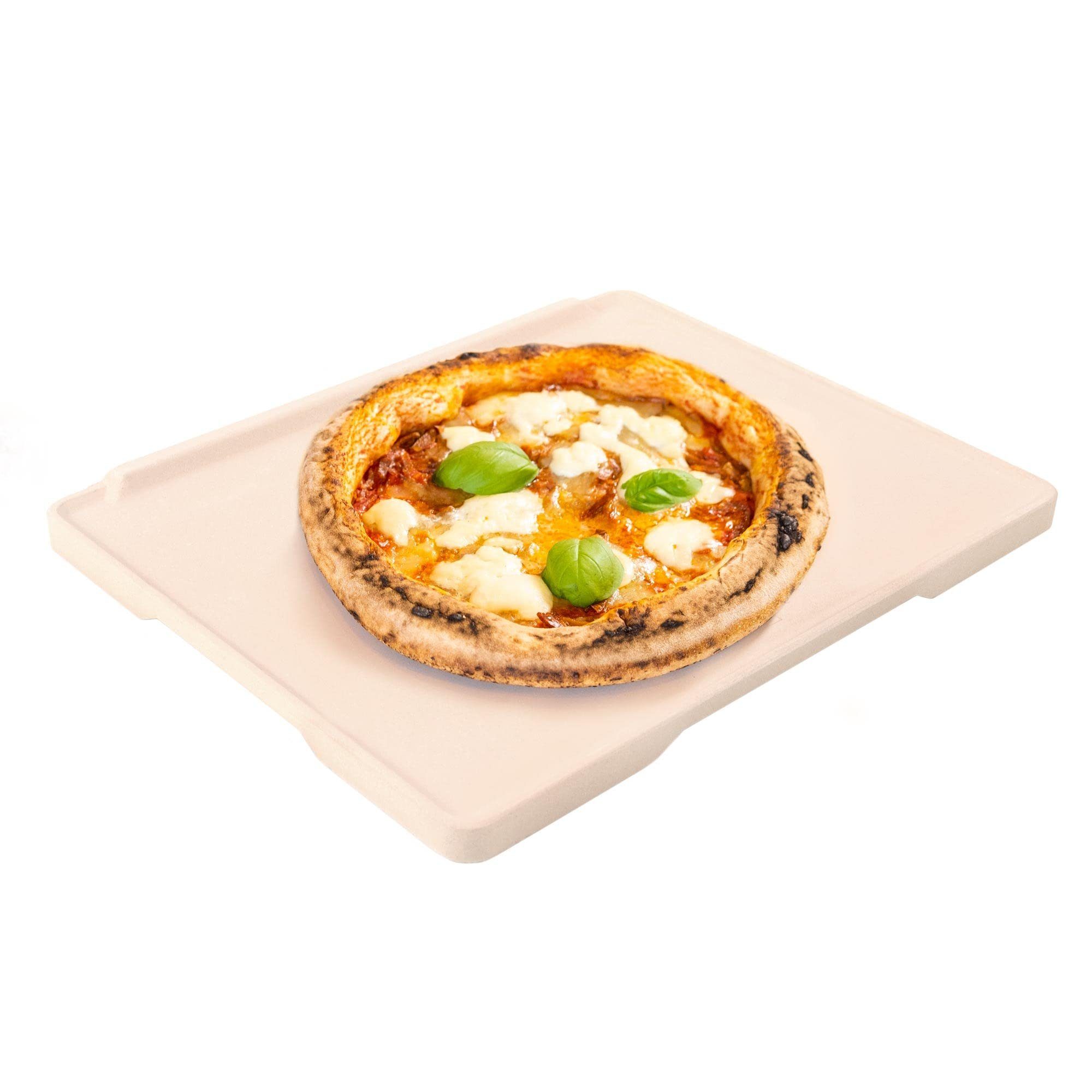 SILBERTHAL Pizzastein SILBERTHAL Pizzastein für Gasgrill & Backofen – Rechteckig 30×38, ‎Cordierit, Bessere Backergebnisse, dank Cordierit