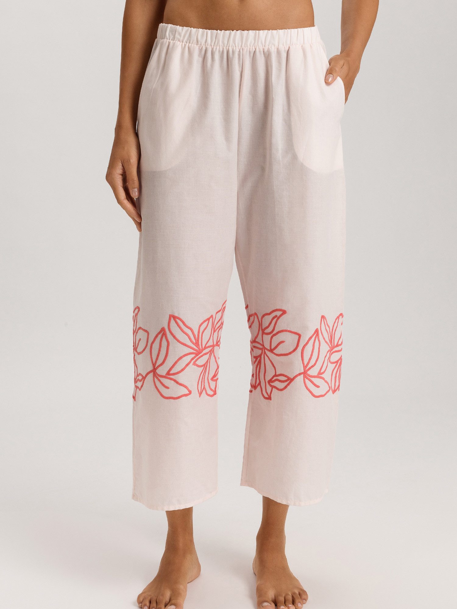 Hanro Pyjamahose Liz schlaf-hose pyjama schlafmode