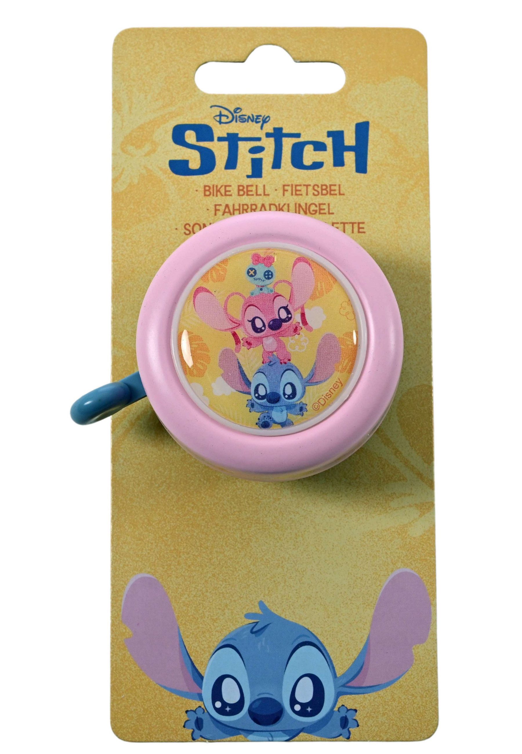 Stitch Fahrradklingel Kinder Mädchen Fahrradglocke Schelle, mit Stitch