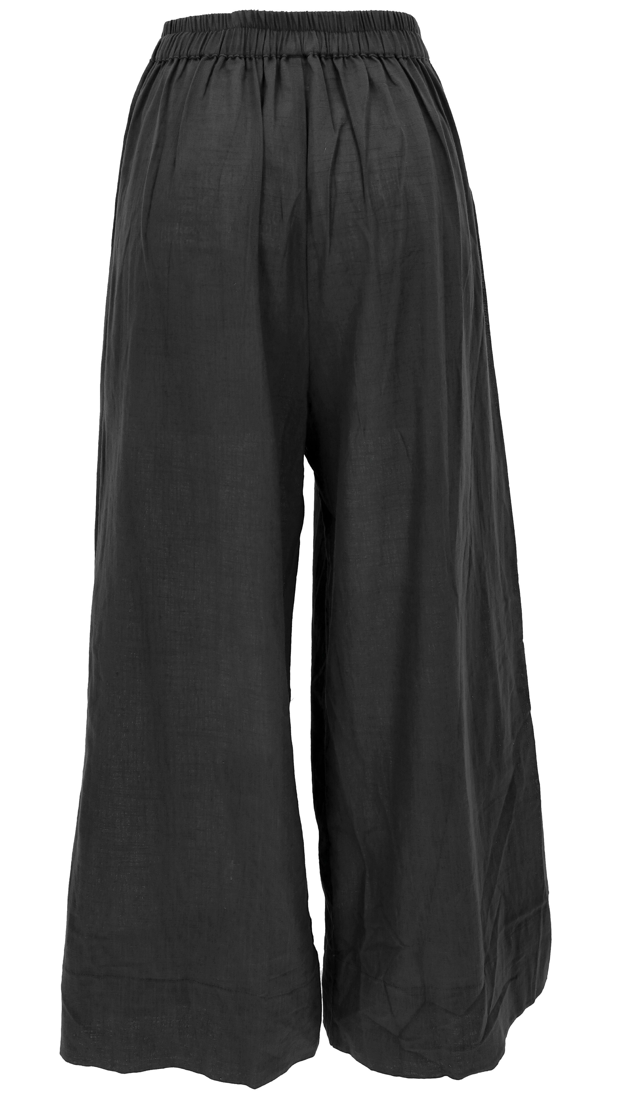 Guru-Shop Relaxhose Boho Baumwollhose mit hohem Bund, bequeme.. Boho, alter günstig online kaufen