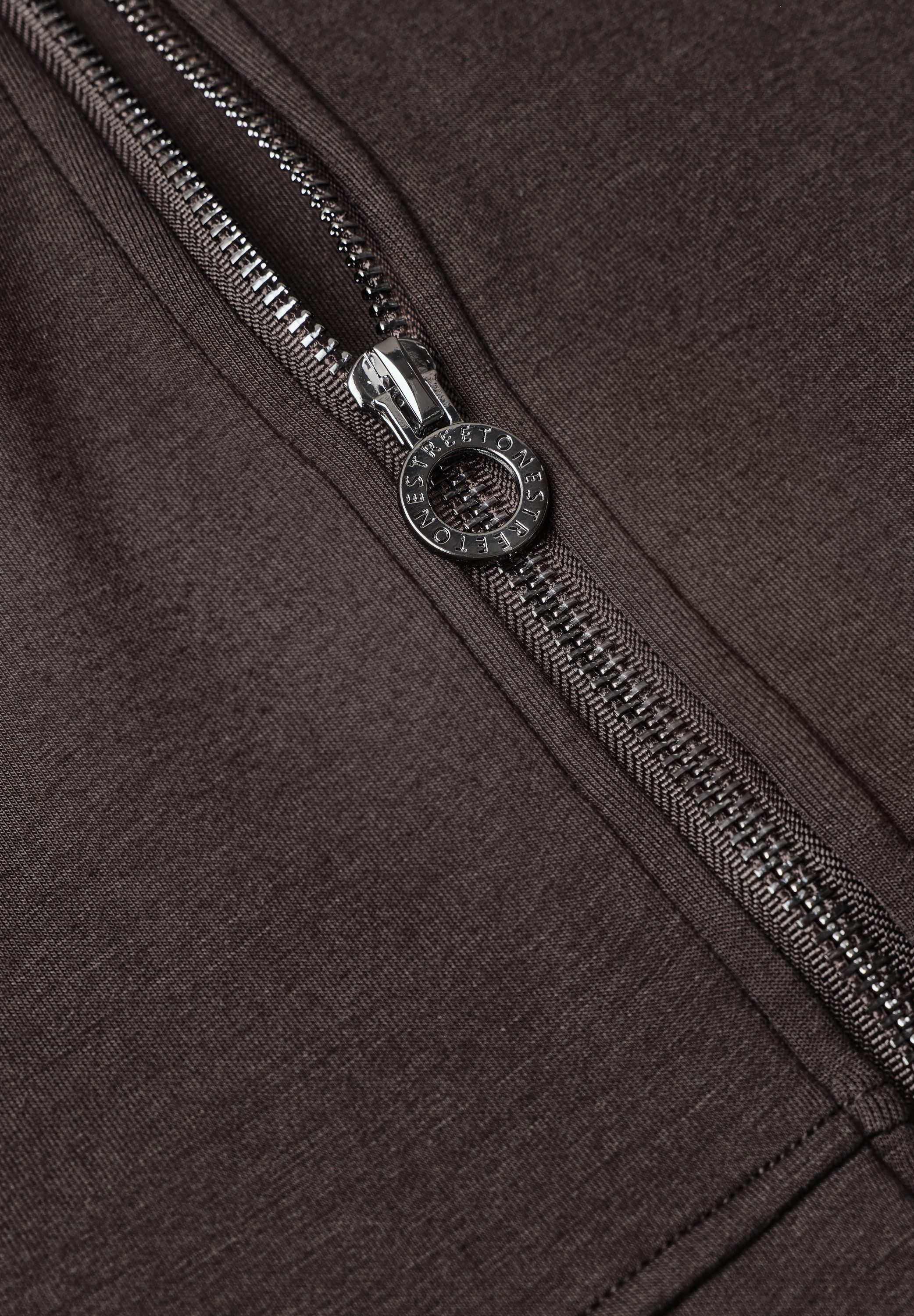 STREET ONE Sweatjacke mit Strick-Detail – Bild 5 von 5