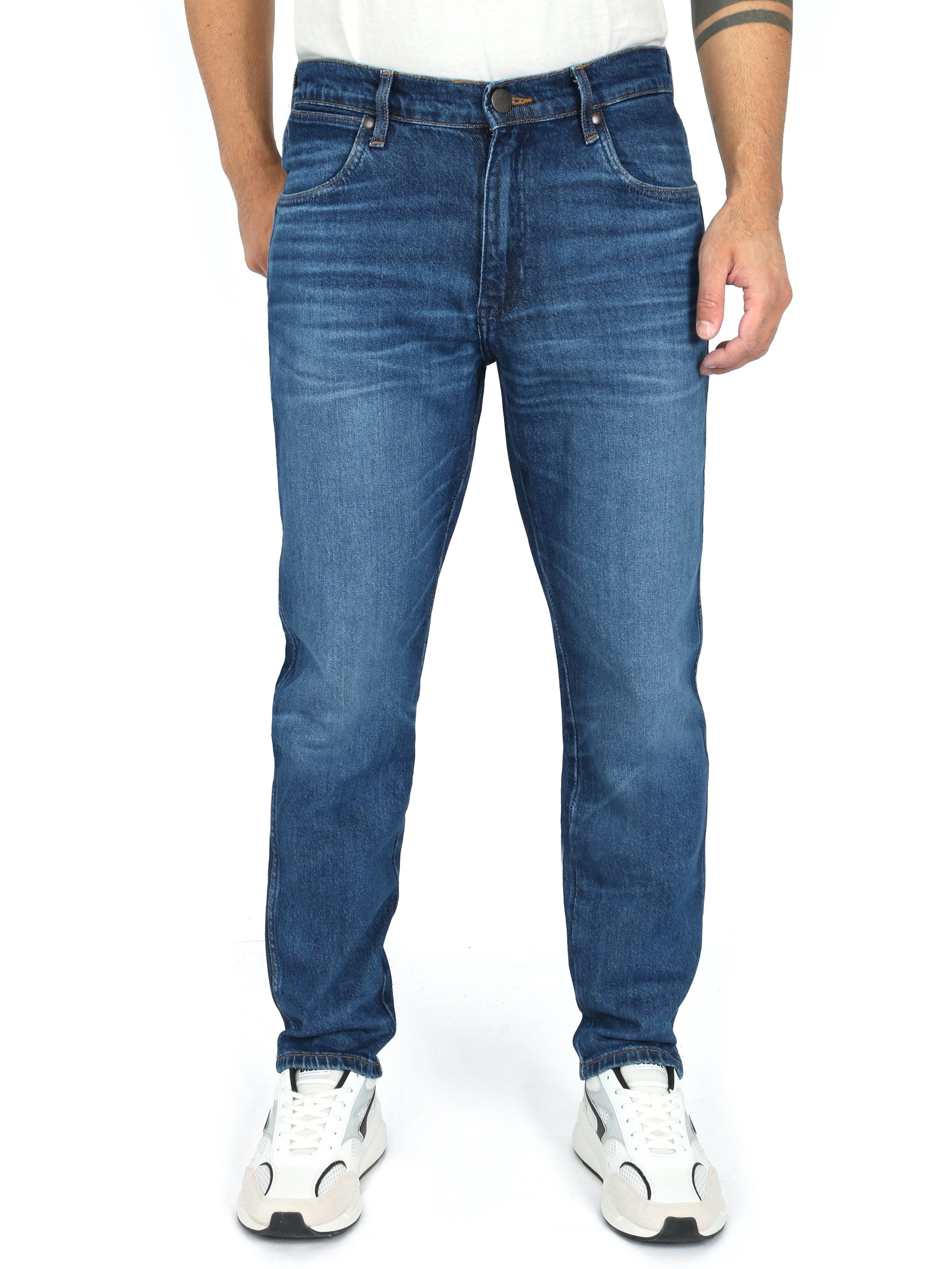 Wrangler Tapered-fit-Jeans Regular Fit mit zulaufendem Bein - RIVER FADED H günstig online kaufen