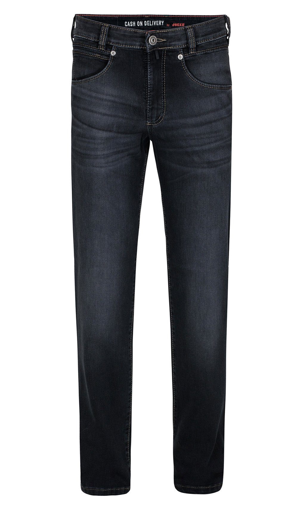 Joker 5-Pocket-Jeans Freddy 1982562 Denim Black Stretch