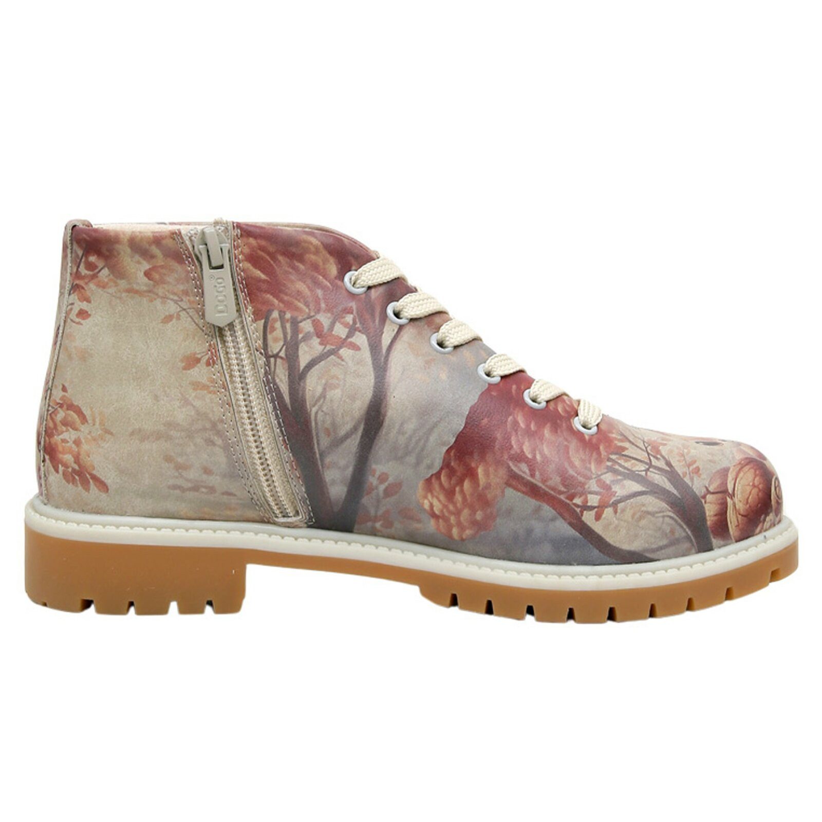 DOGO Shortcut Boots Hedge-Hug Damen Stiefeletten, Shortcut Boots Schnürboots Handgefertigt