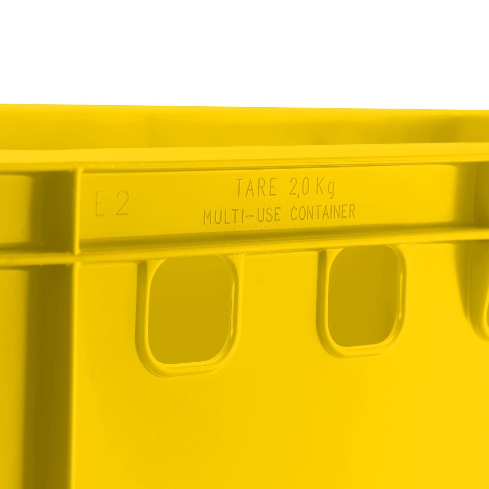 BURI Transportbehälter Fleischkiste E2 Metzgerkiste Lagerkiste Eurobox lebensmittelecht, (1-St)
