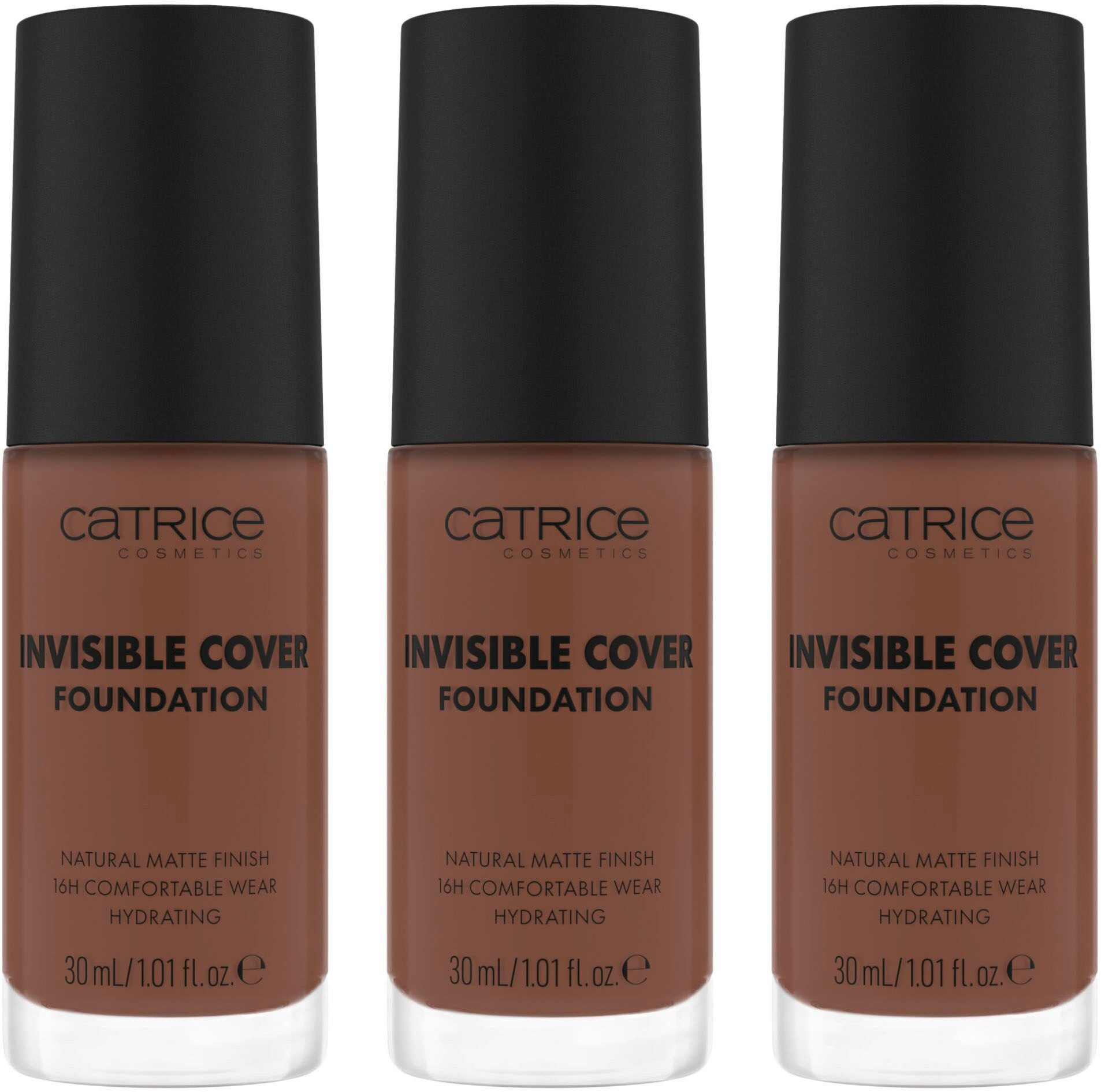 Catrice Основа Invisible Cover Основа, 3-tlg., mit langanhaltendem Finish