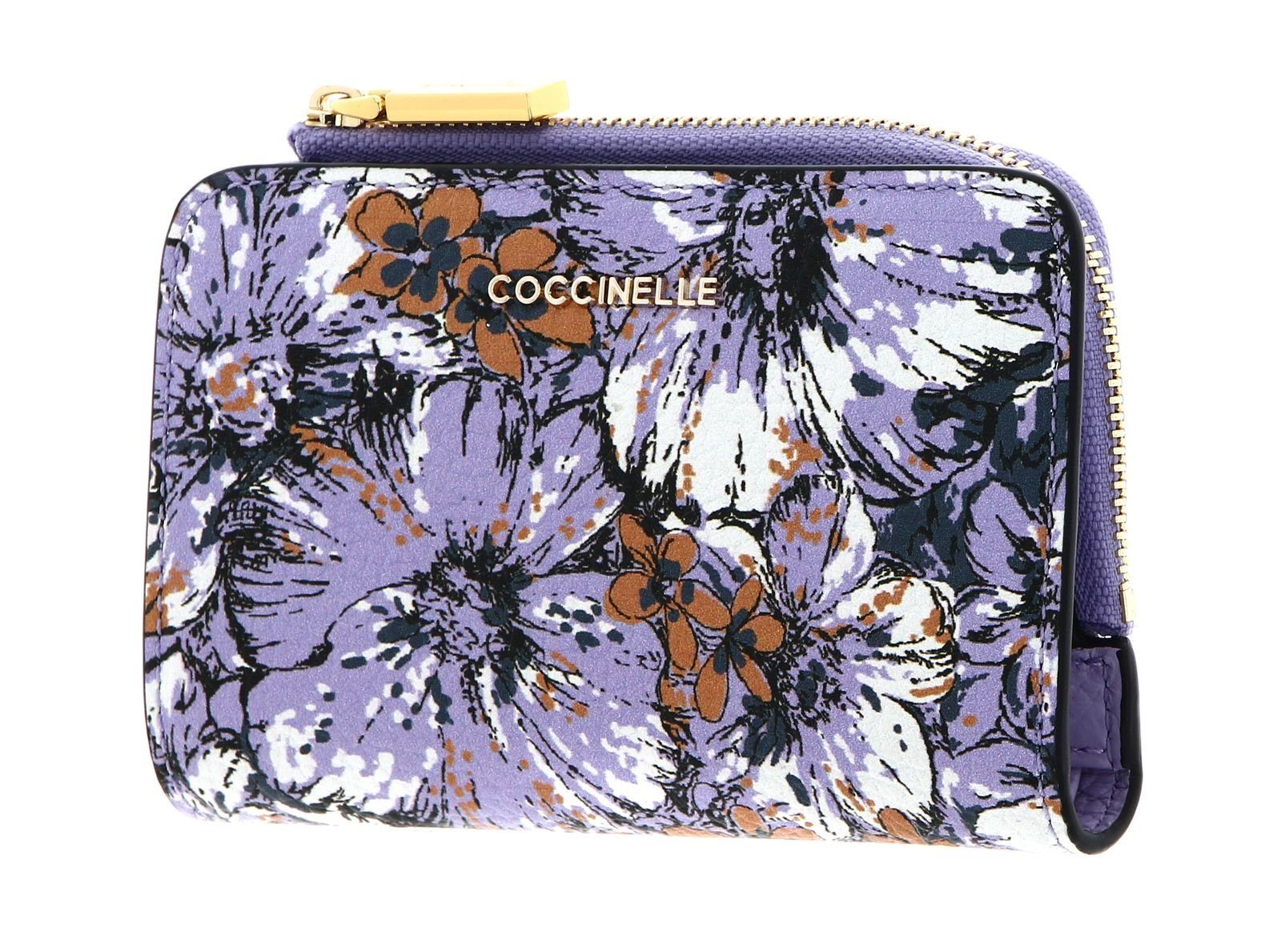 COCCINELLE Geldbörse Metallic Flower Print