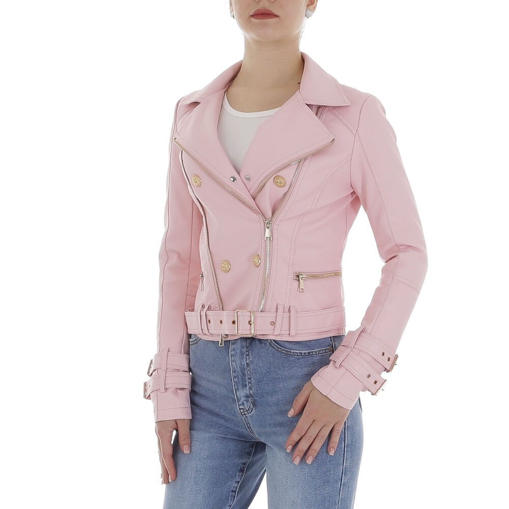 Ital-Design Lederimitatjacke Damen Freizeit (87123875) Bikerjacke günstig online kaufen