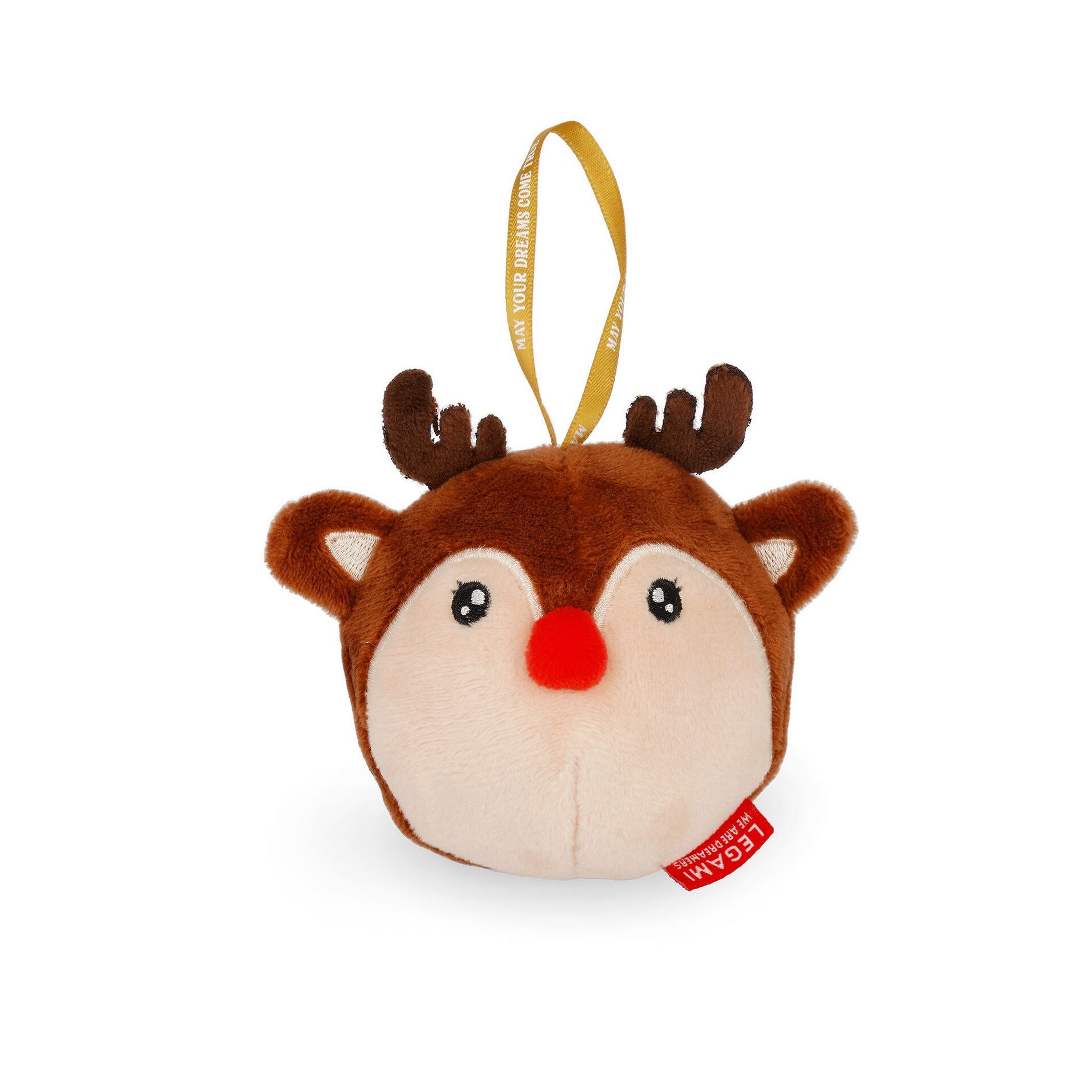 Legami Weihnachtsbaumkugel LEGAMI Weihnachtsdekoration aus Plüsch - RENTIER - Reindeer - Oh-Oh-Oh