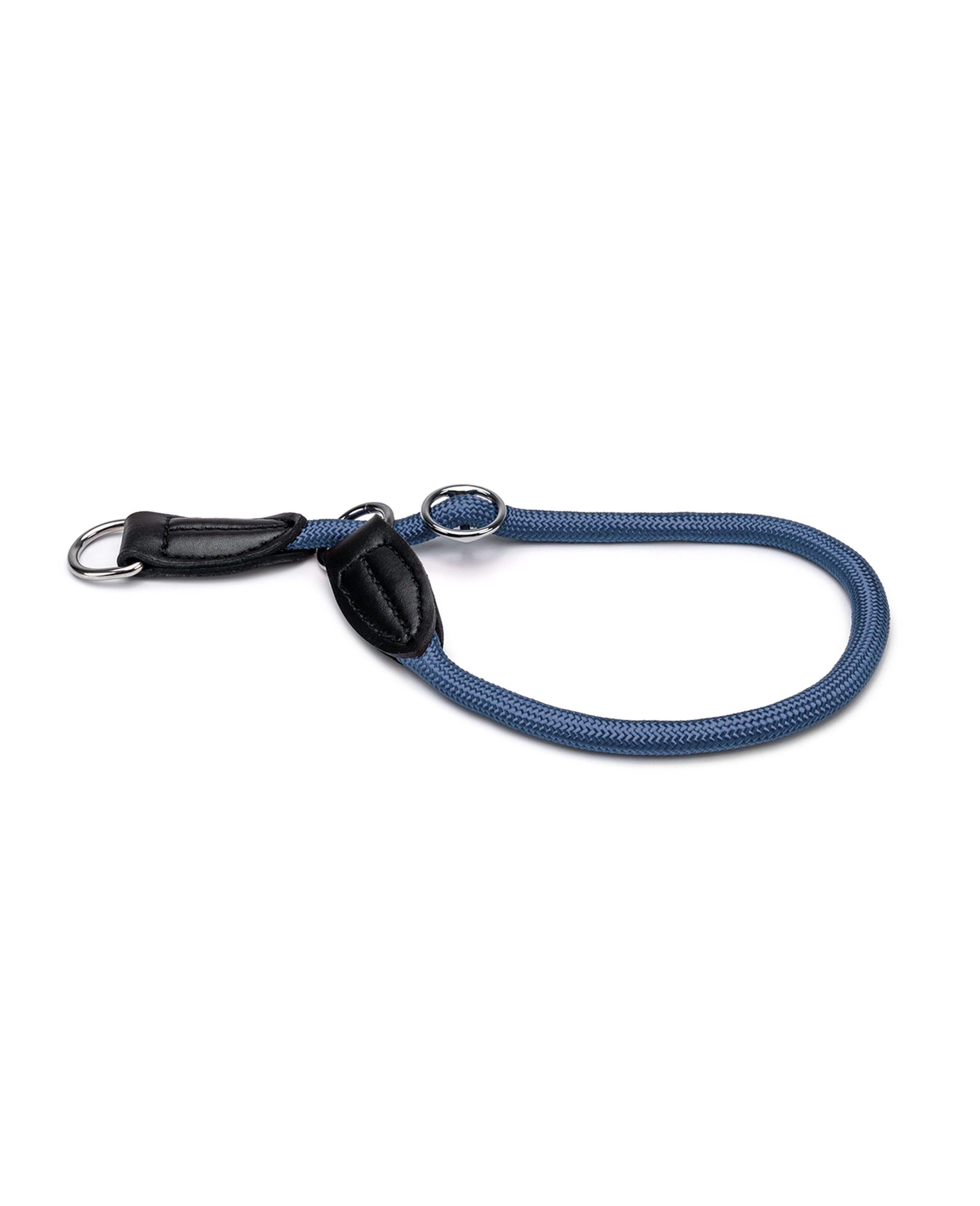 lionto Hunde-Halsband mit Zugstopp, Retrieverhalsband, Nylon, verstellbar & leicht mit Stoppring