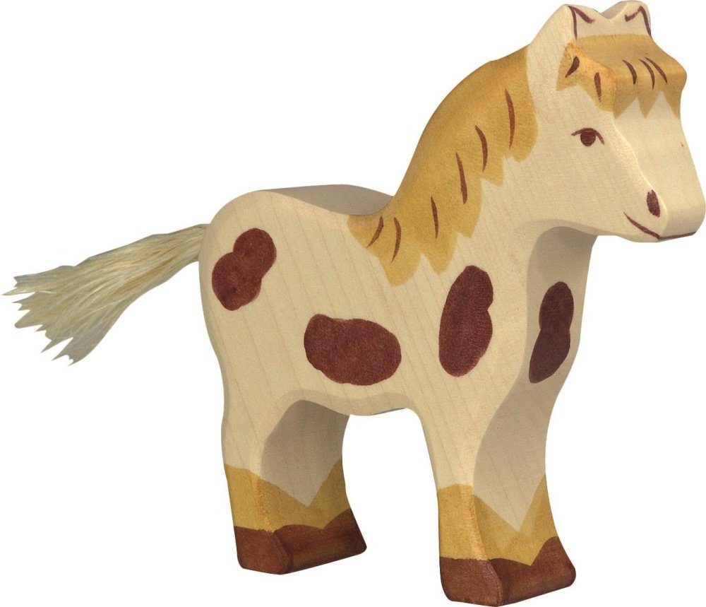 Holztiger Tierfigur HOLZTIGER Pony aus Holz