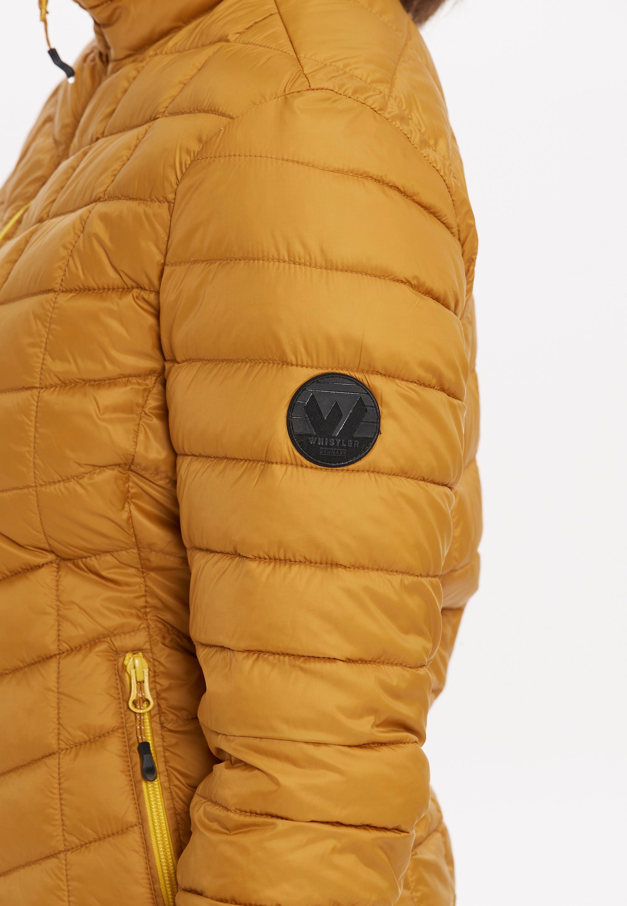 in Stepp-Design tollem WHISTLER goldfarben Kate Outdoorjacke