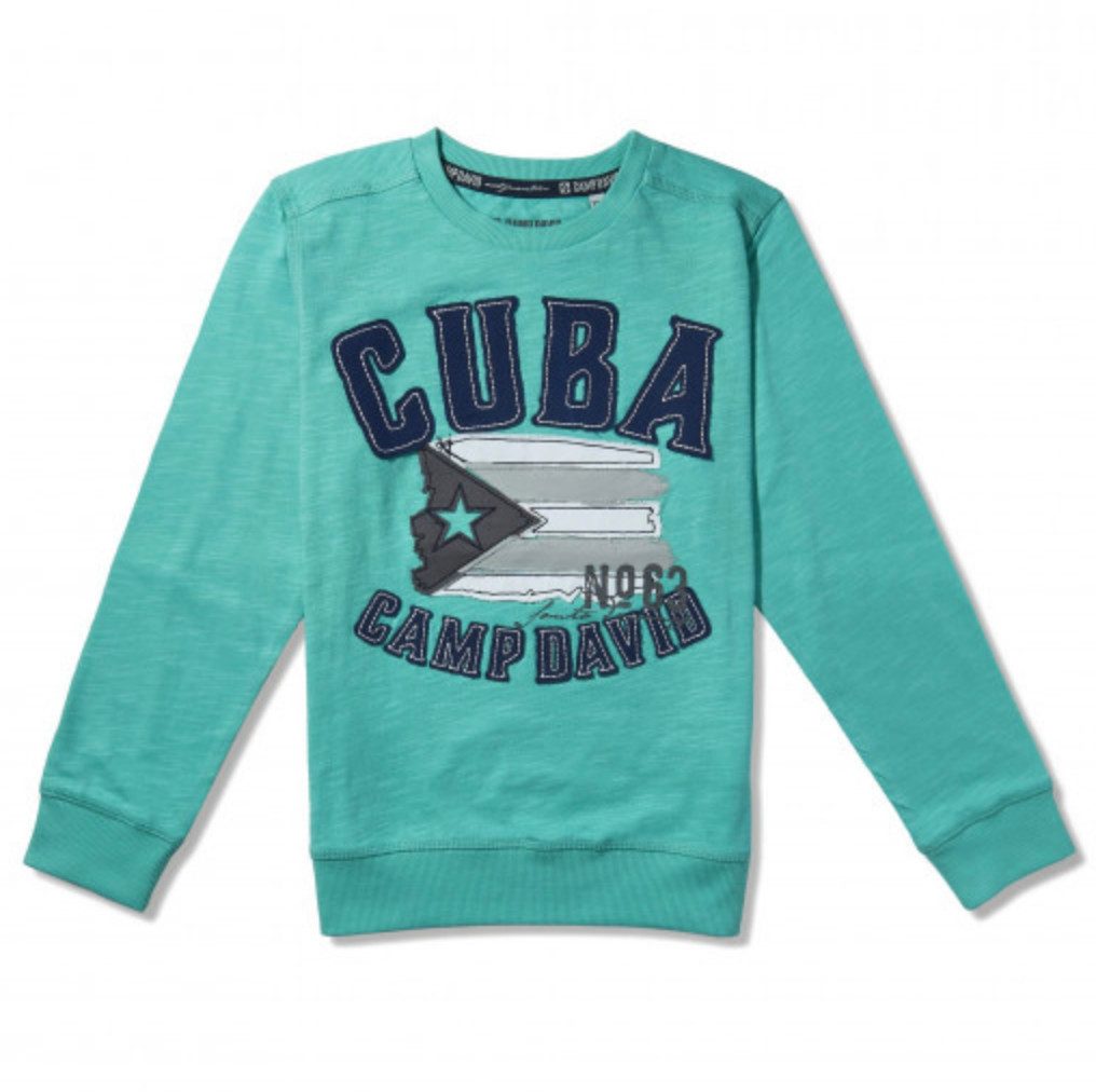 CAMP DAVID Sweater Camp David Sweatshirt für Jungen, aus 100 % Baumwolle
