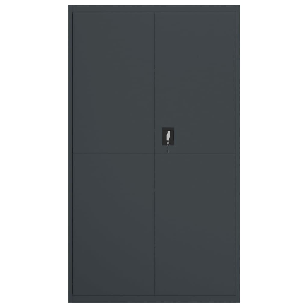 vidaXL Aktenschrank Aktenschrank Anthrazit 105x40x180 cm günstig online kaufen