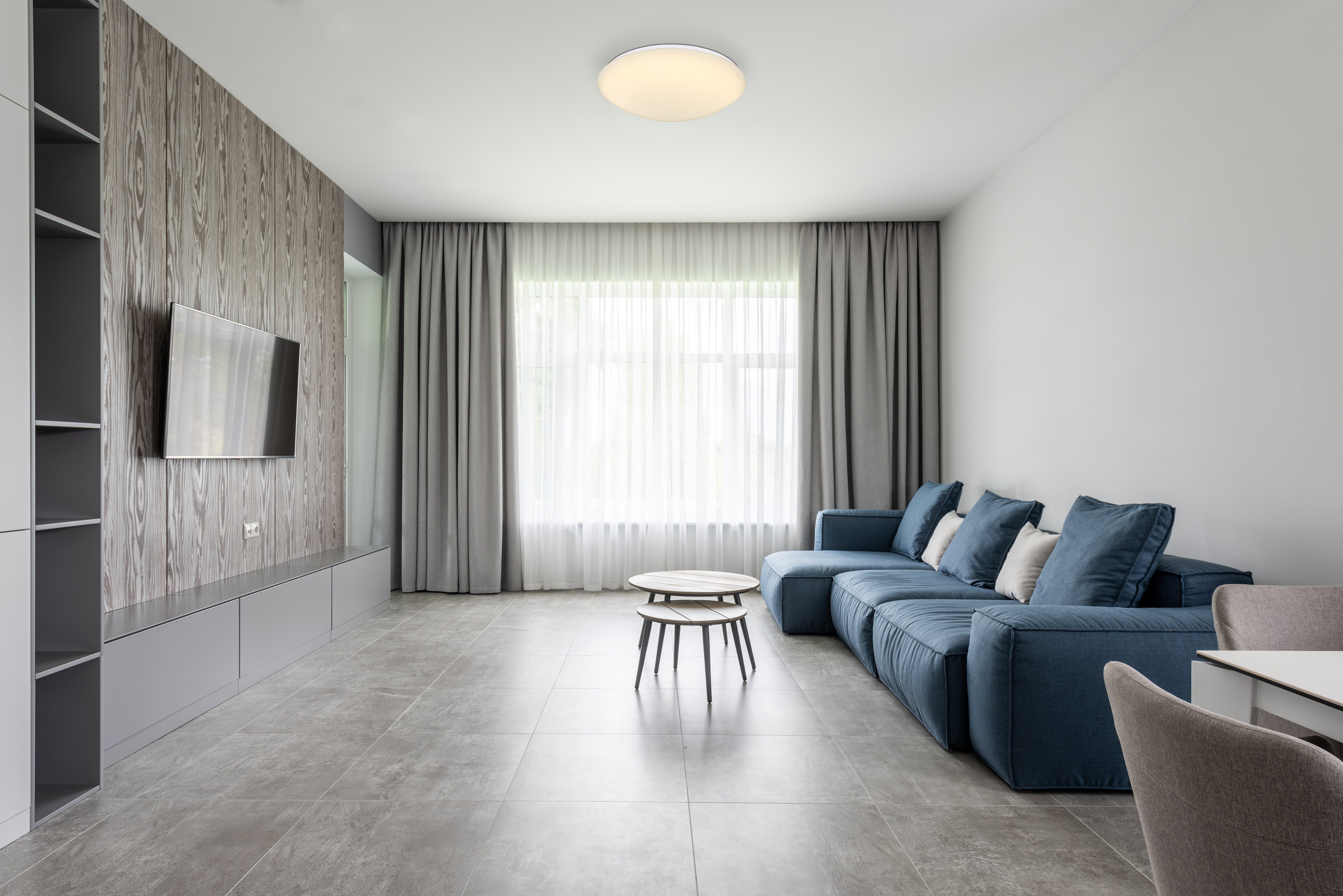 GLOBO LIGHTING LED Deckenleuchte ATREJU I, LED fest integriert, Tageslichtweiß, Deckenlampe/rund/Wohnzimmer/Schlafzimmer/Sterneeffekt
