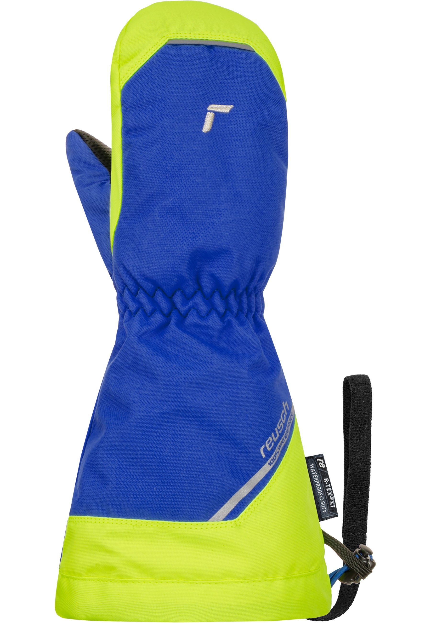 wasserdicht, atmungsaktiv Wes XT warm, Reusch Fäustlinge R-TEX sehr blau-gelb Mitten