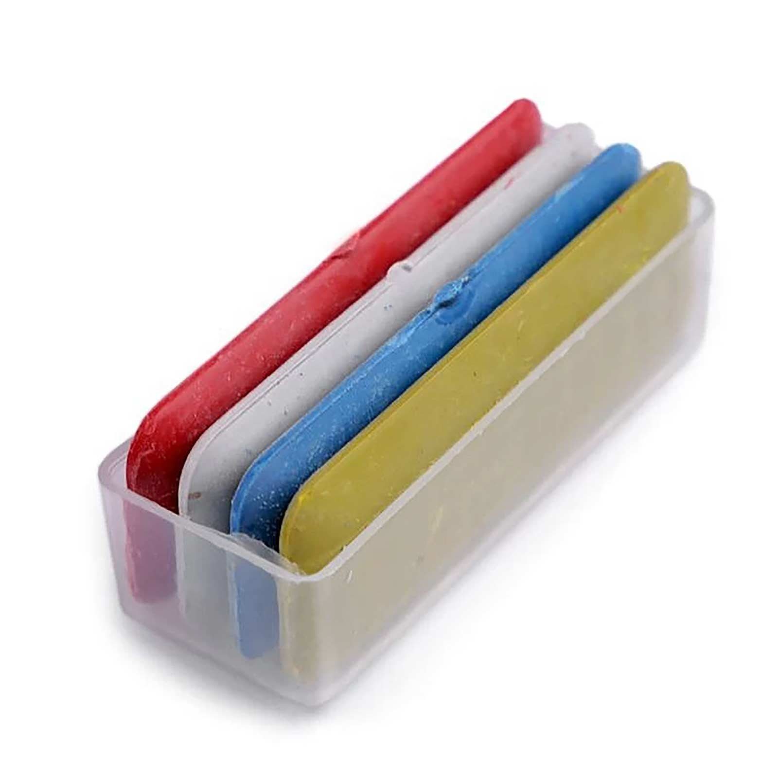 maDDma Kreidemarker 4 Schneiderkreiden Farbwahl, bunt