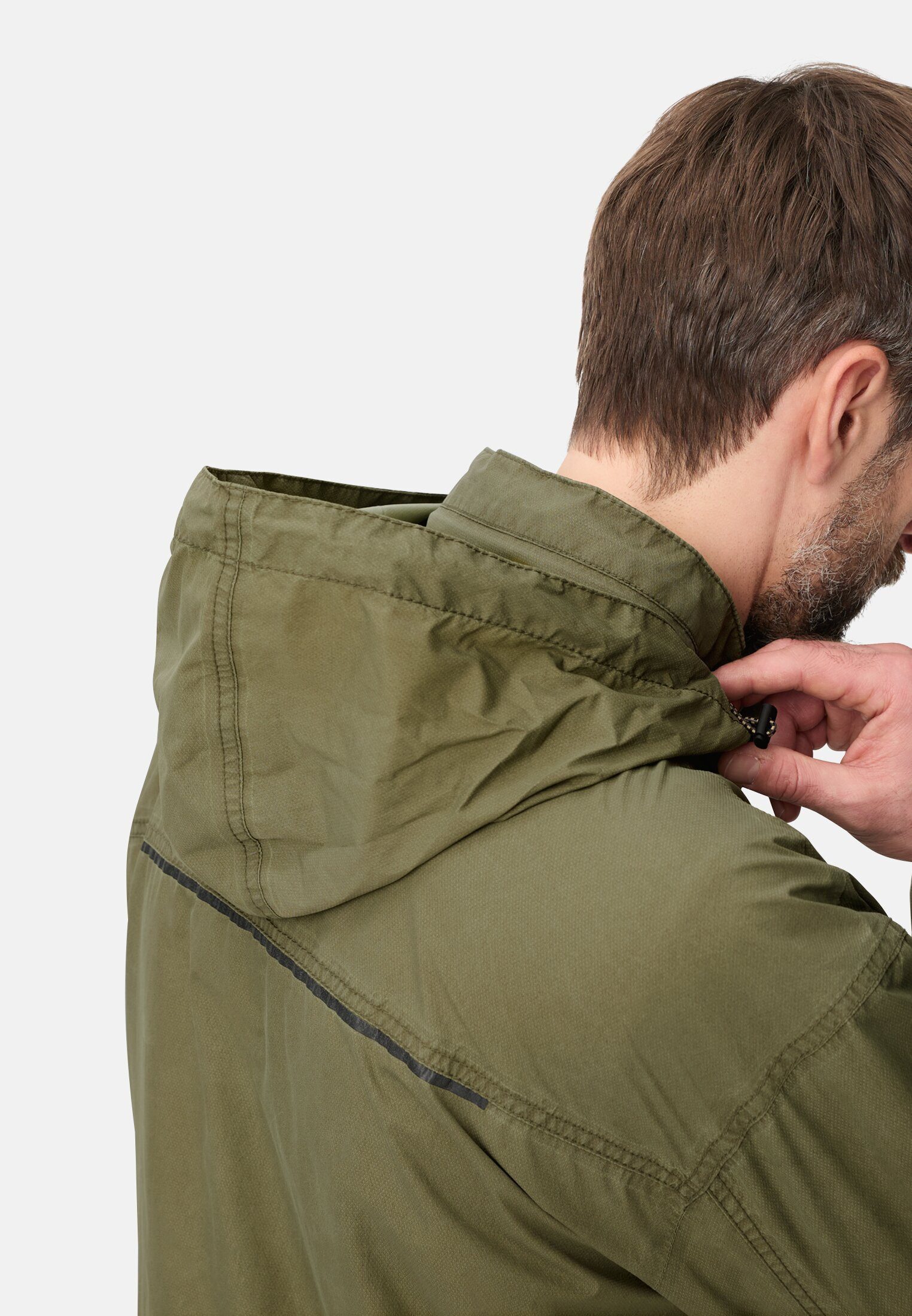 camel active Outdoorjacke mit Roll-up Kapuze Langarm – Bild 5 von 5
