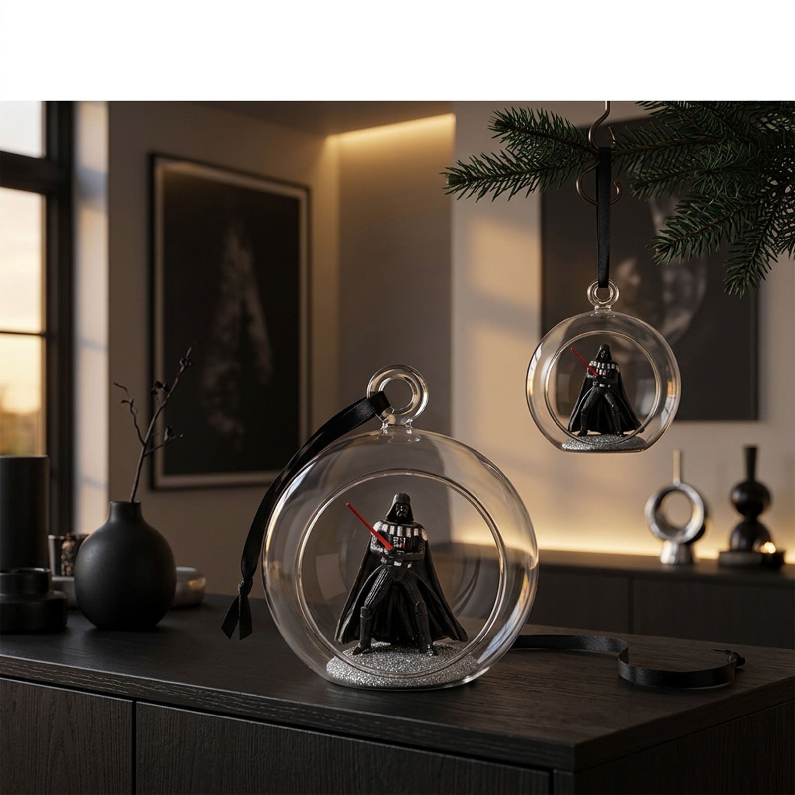 Disney Christbaumschmuck Star Wars Weihnachtskugel Darth Vader 11 cm