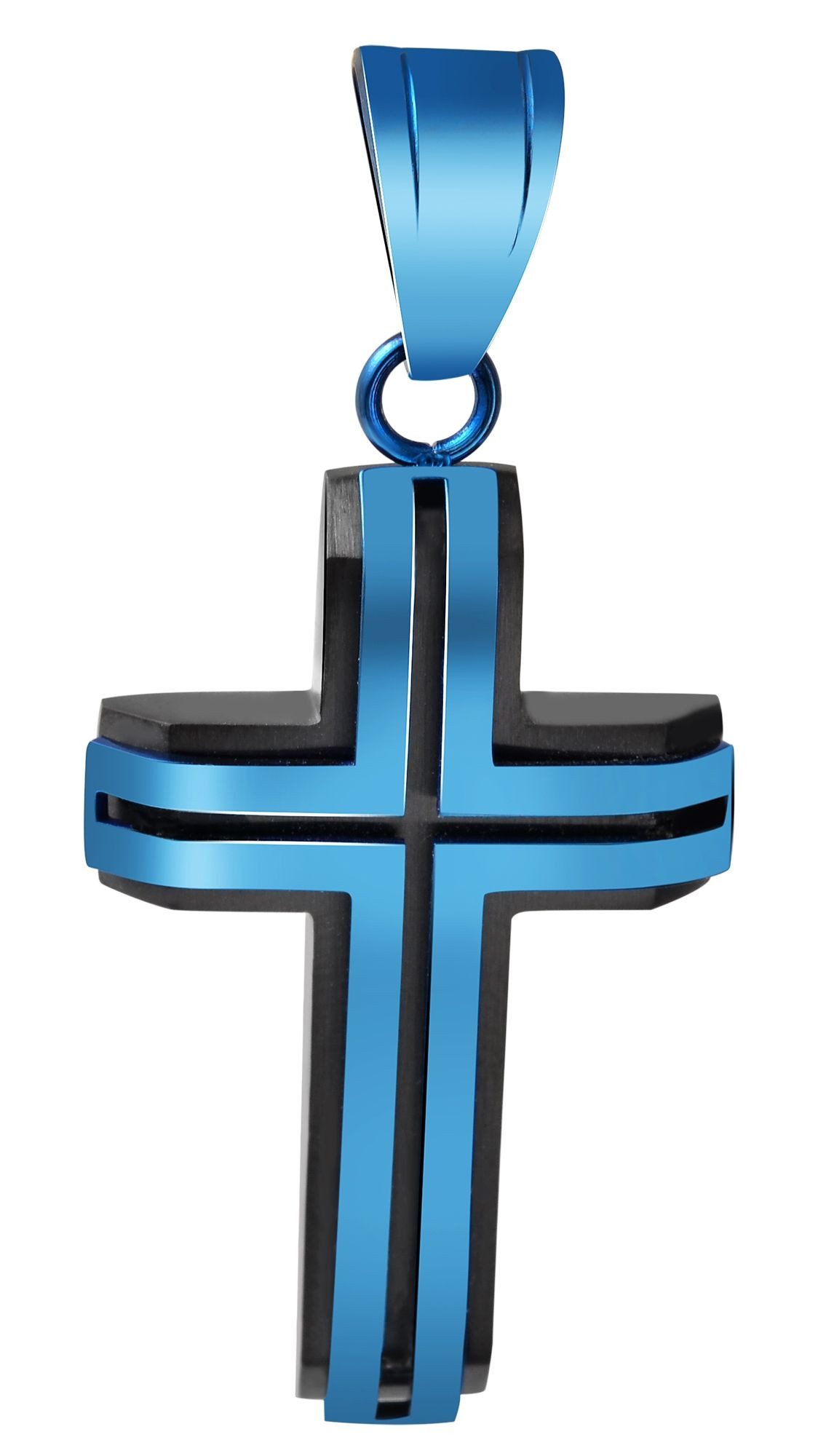 Kettenanhänger Anhänger – Kreuz Kreuzanhänger aus Edelstahl